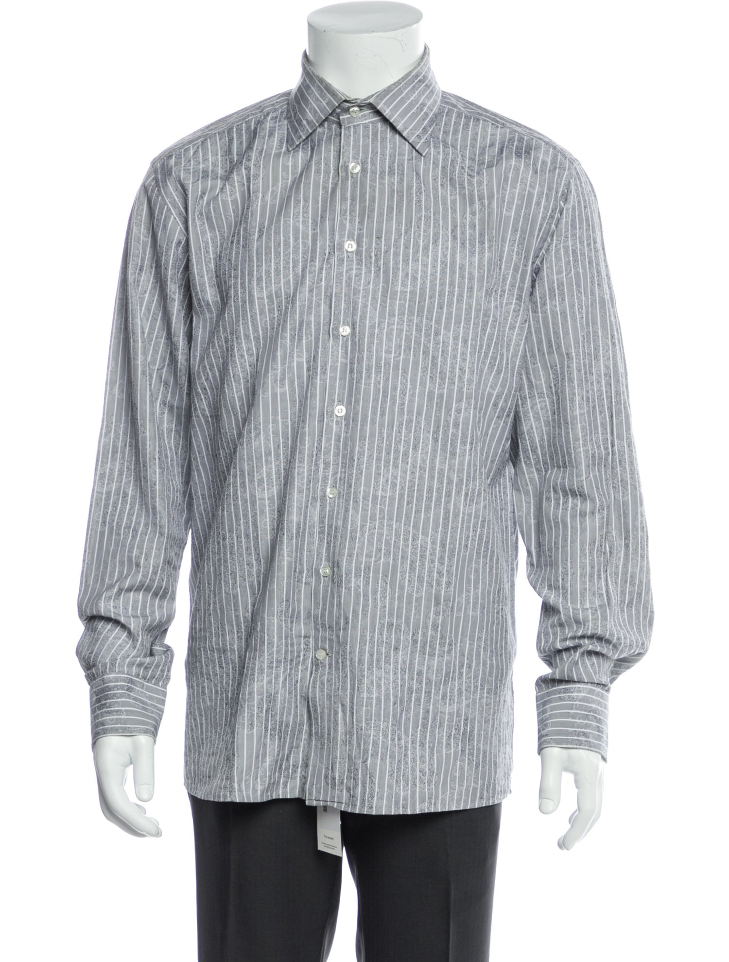 Etro Striped Long Sleeve Shirt