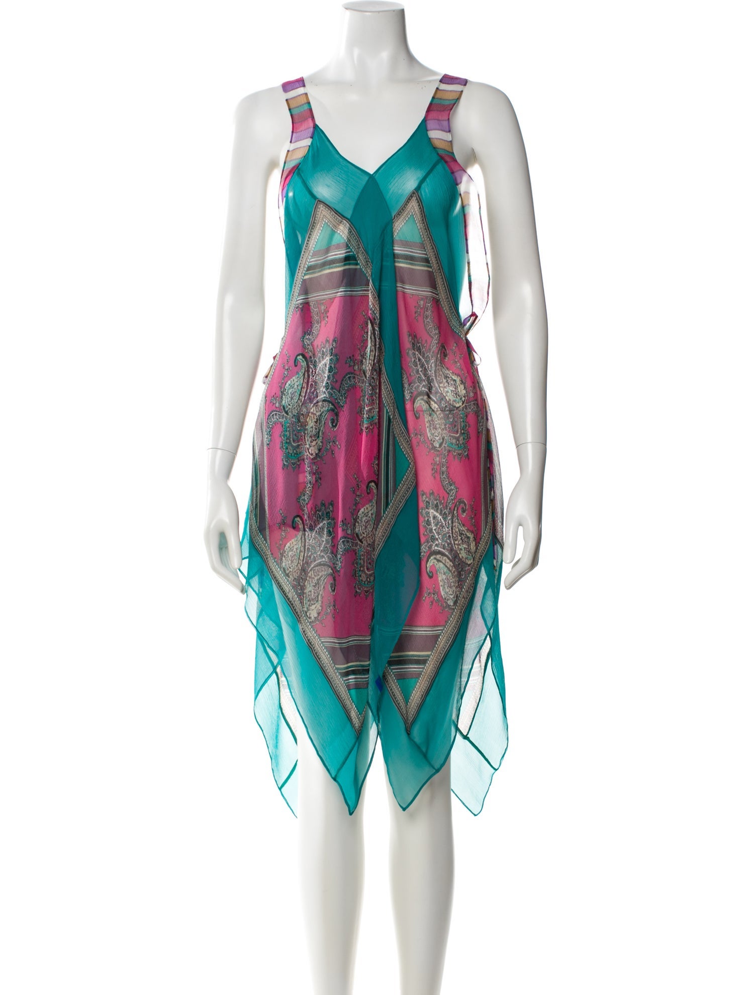 Etro Silk Midi Length Dress