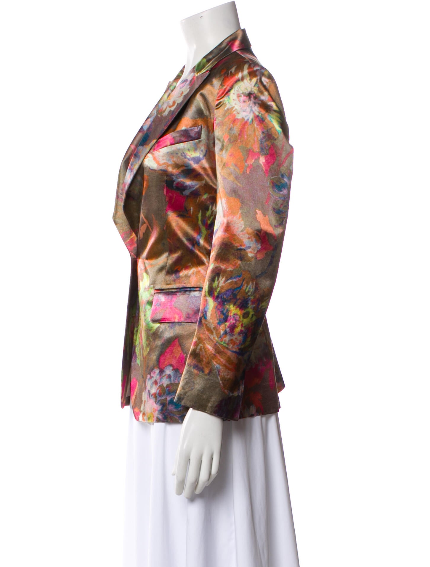 Etro Floral Print Blazer