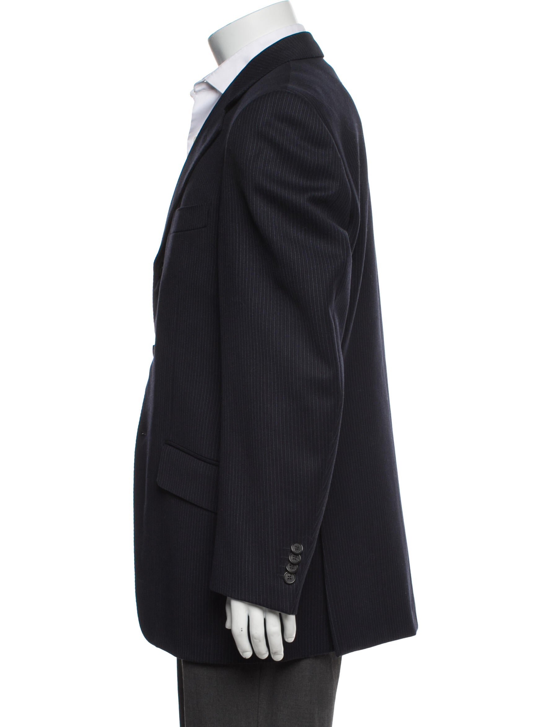 Etro Wool Striped Blazer