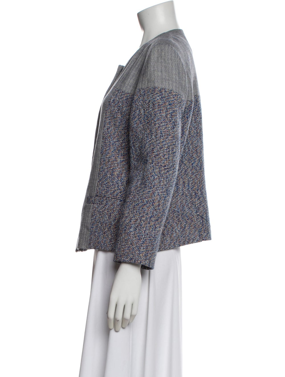 Etro Tweed Pattern Evening Jacket - image 2