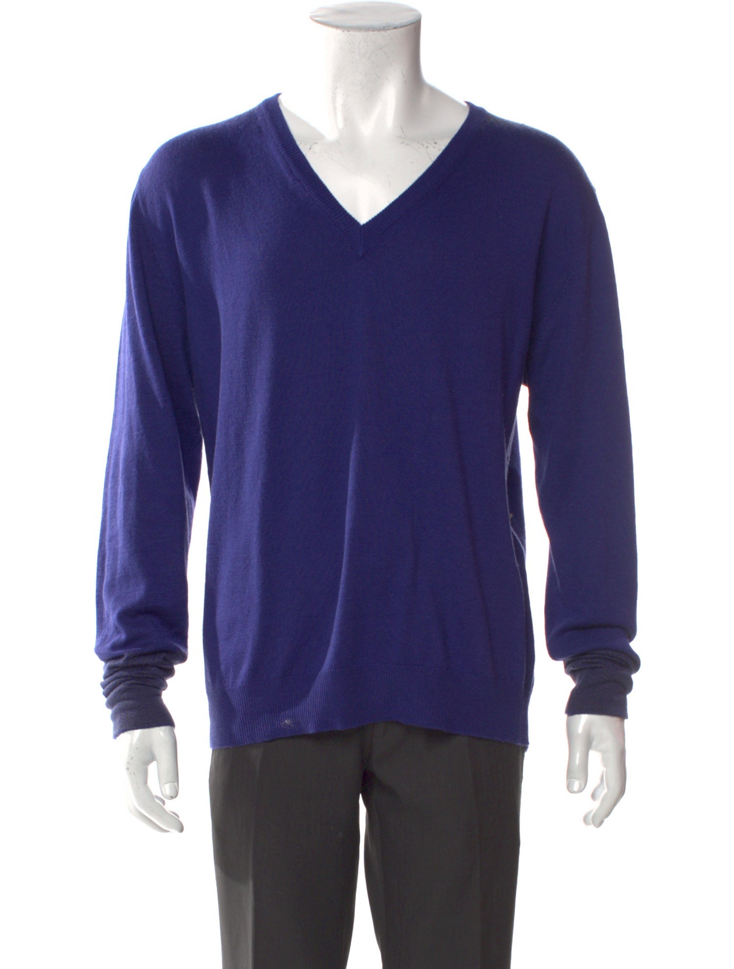 Etro V-Neck Long Sleeve Pullover