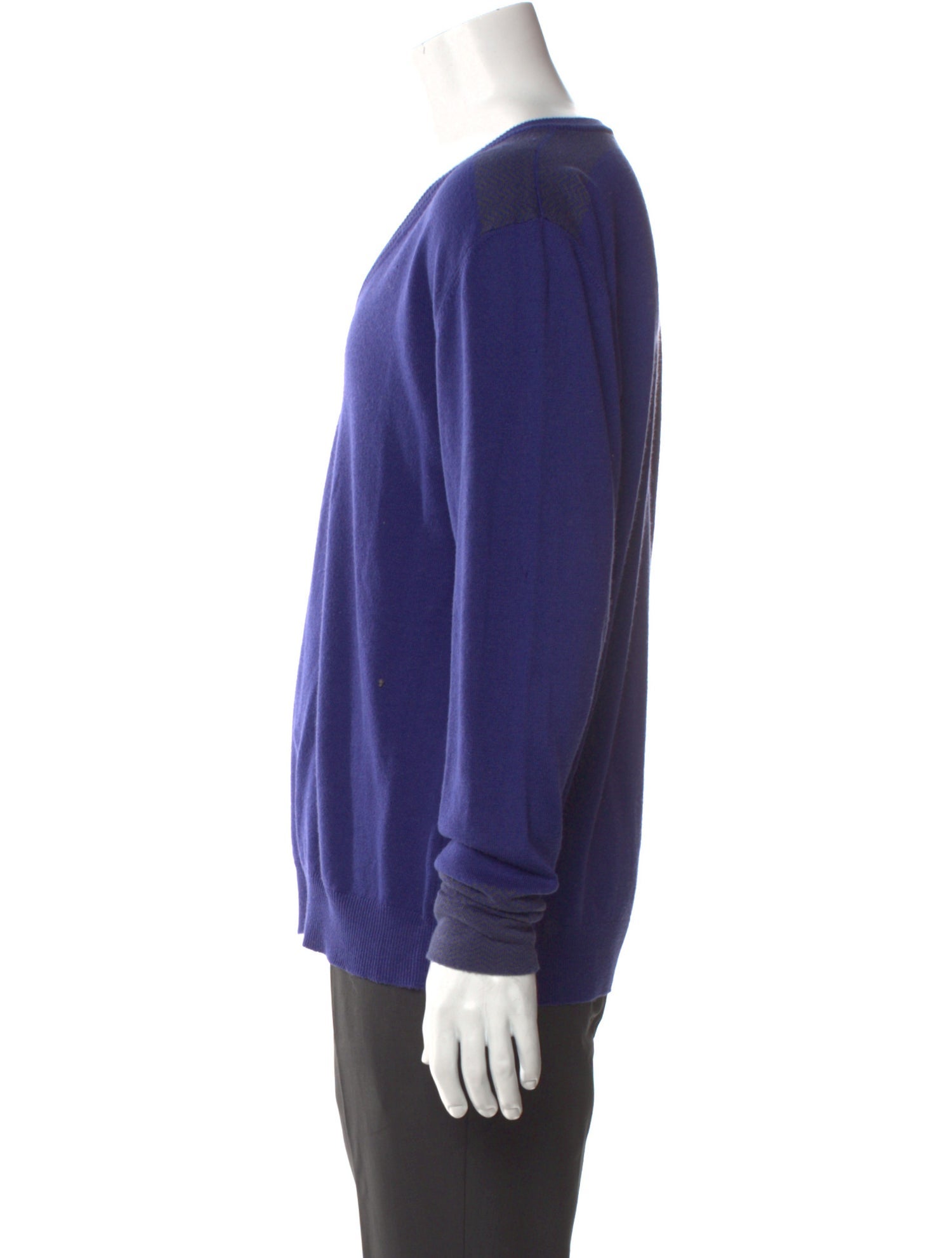Etro V-Neck Long Sleeve Pullover