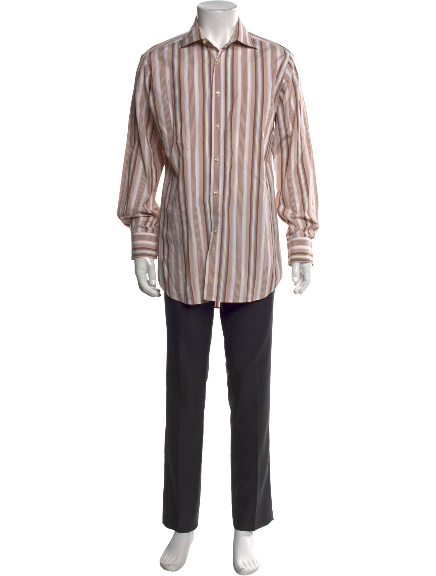 Etro Striped Long Sleeve Shirt