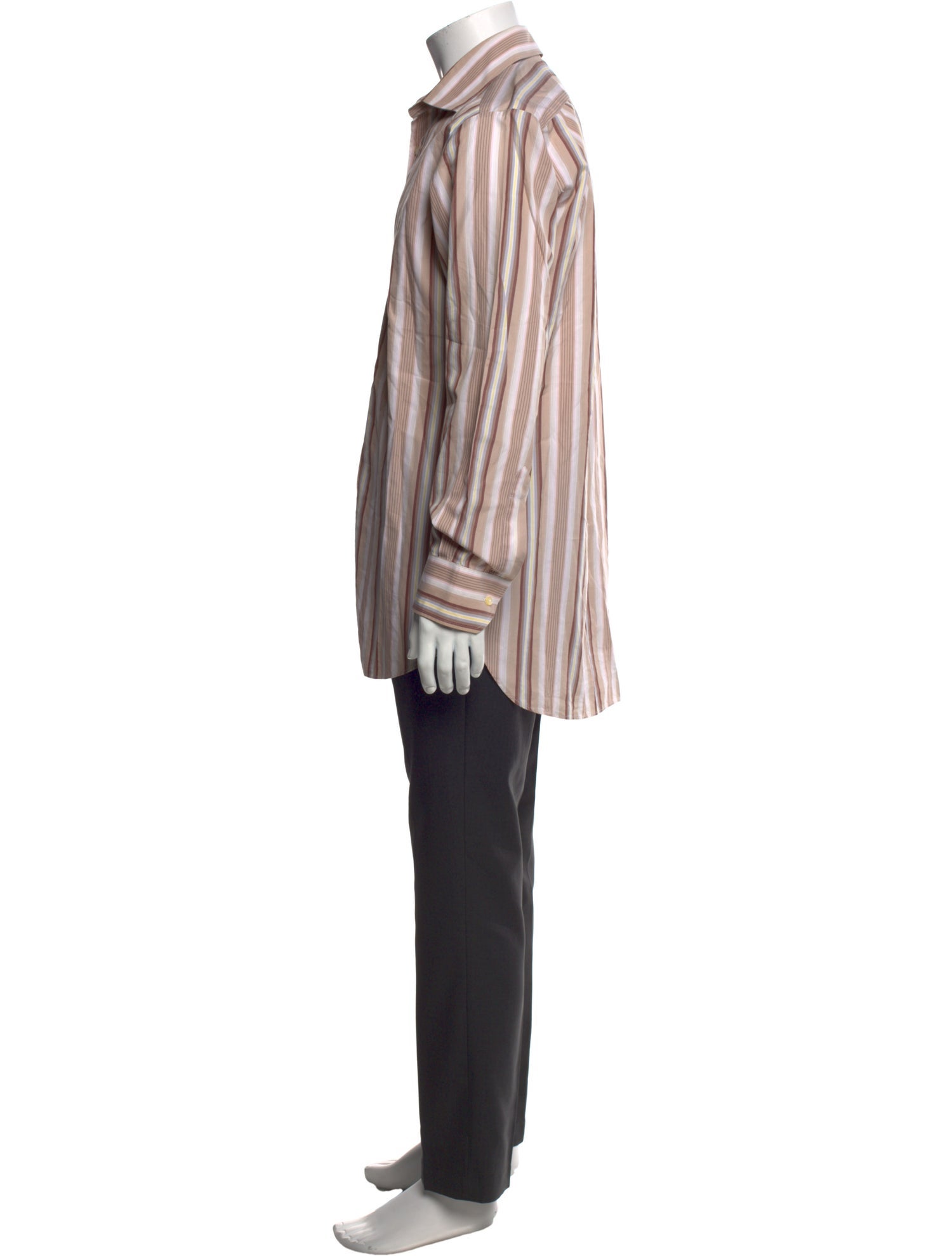 Etro Striped Long Sleeve Shirt