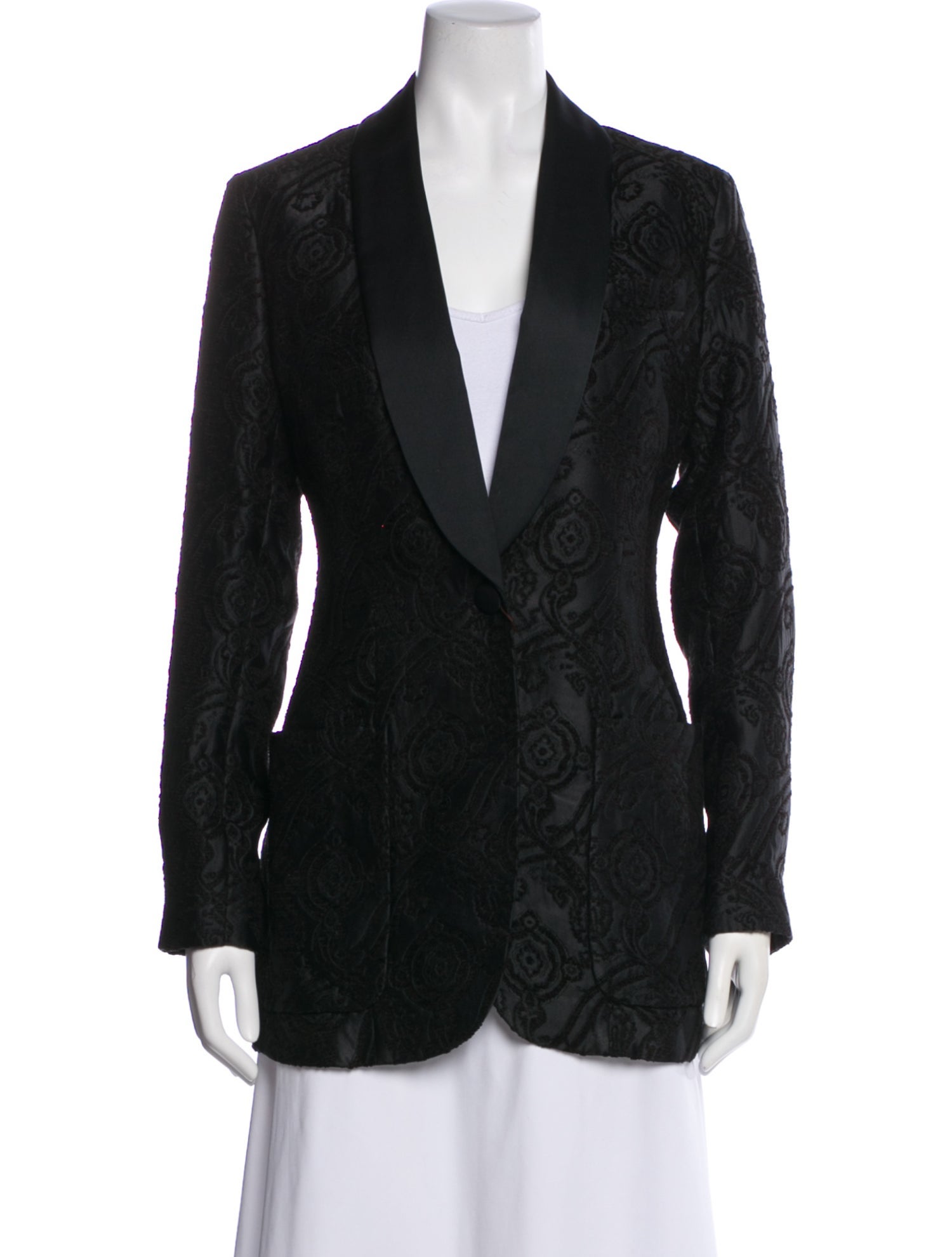 Etro Wool Printed Evening Jacket w/ Tags