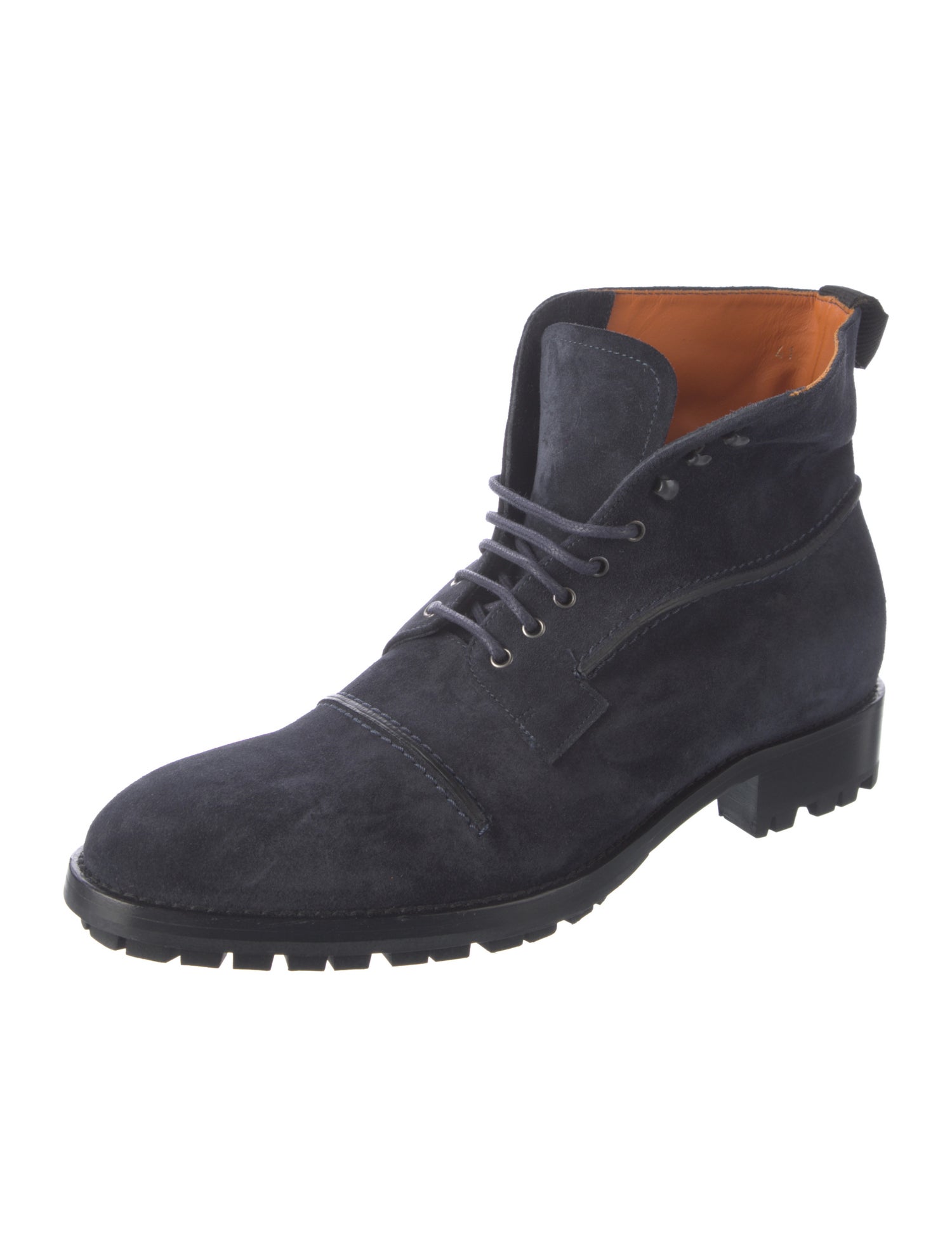 Etro Suede Lace-Up Boots