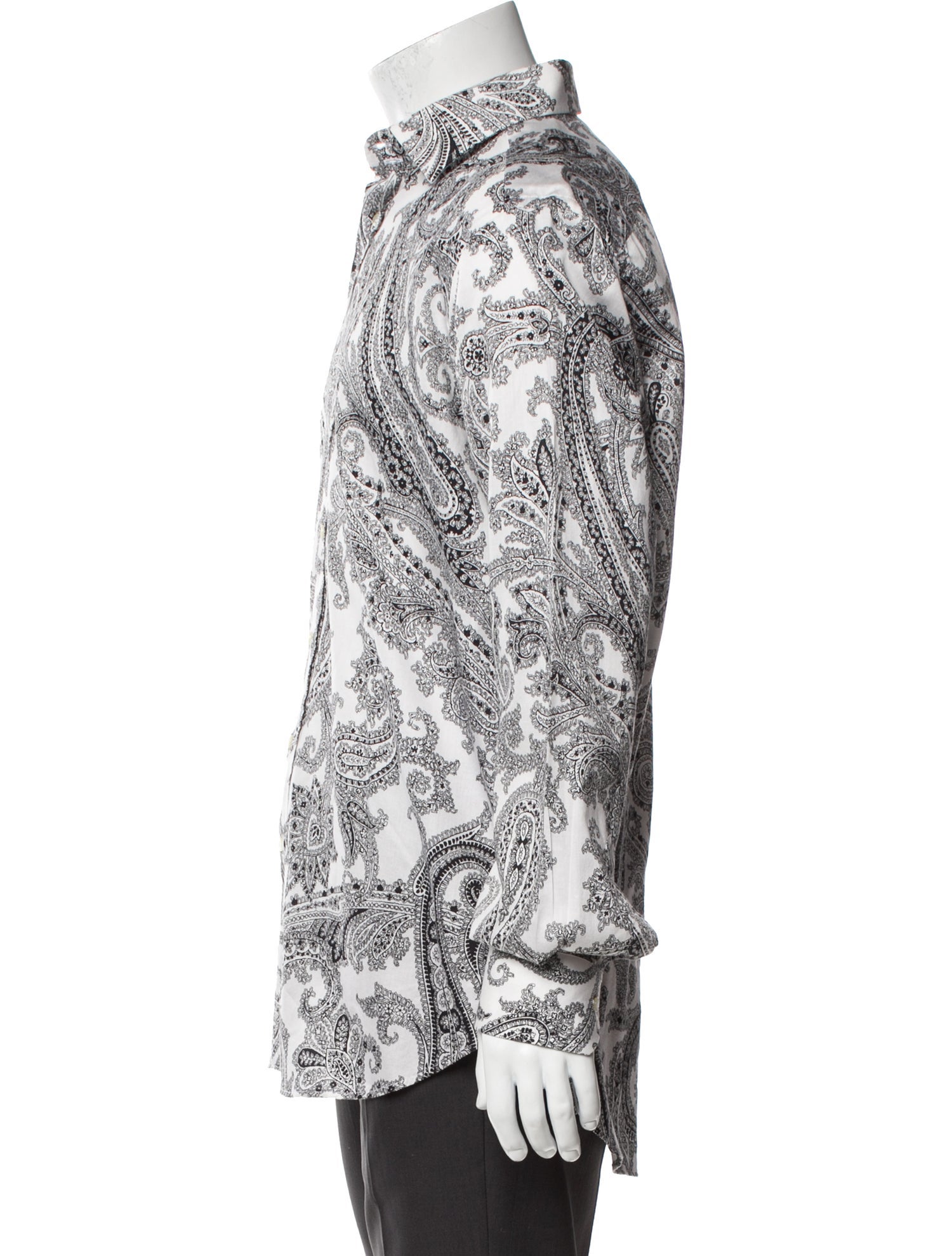 Etro Printed Long Sleeve Shirt