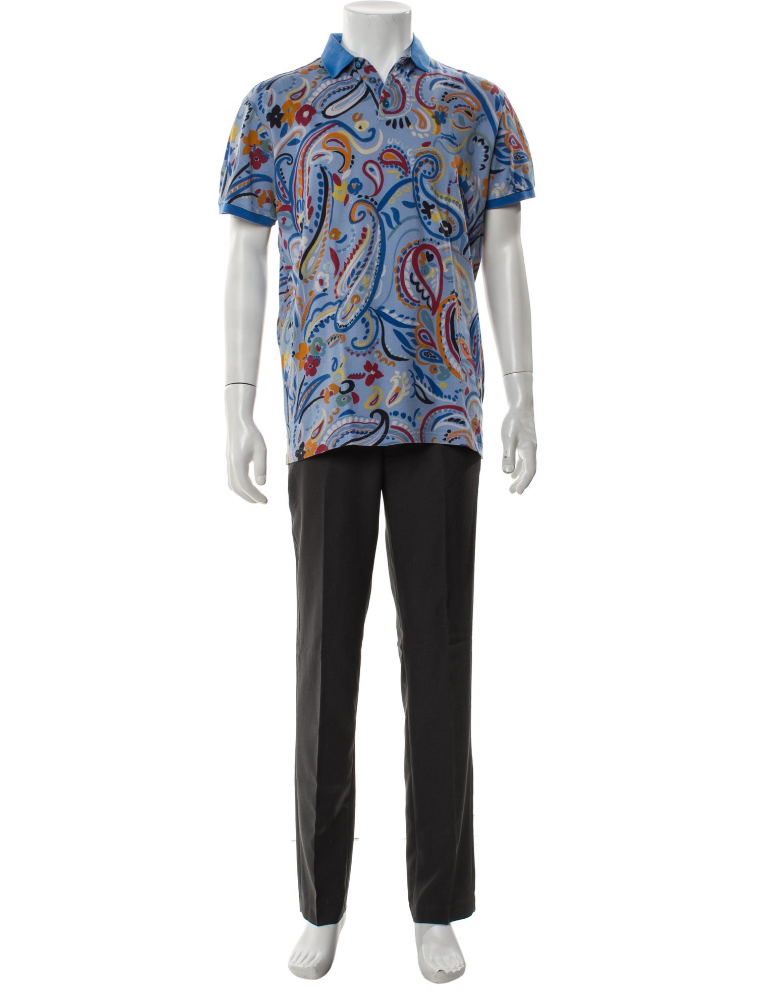 Etro Printed Short Sleeve Shirt