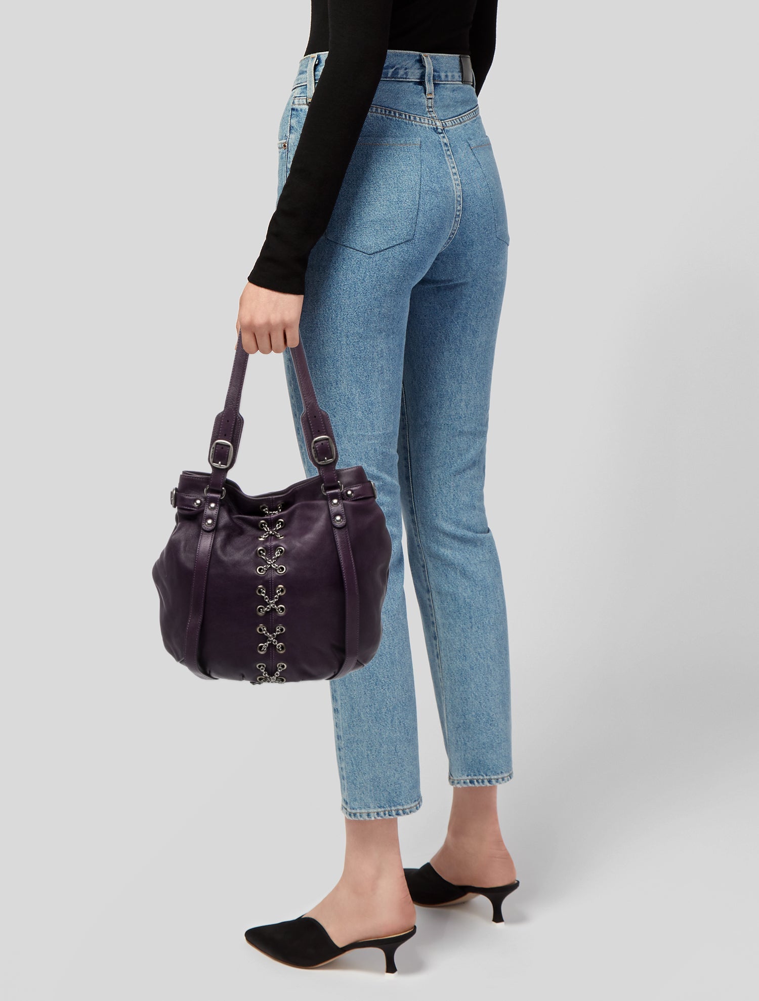 Weekend Max Mara Pasticcino Mink Fur Shoulder Bag - Brown Shoulder