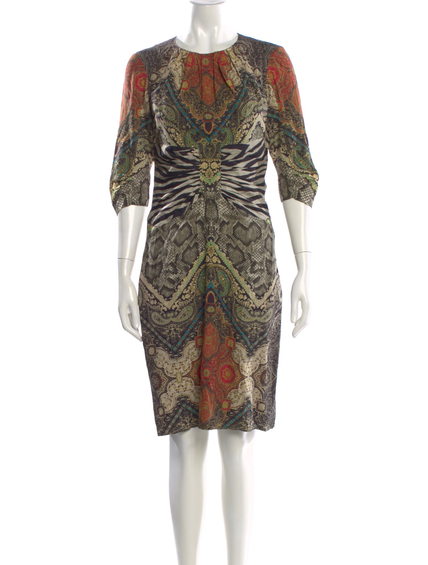 Etro Silk Knee-Length Dress