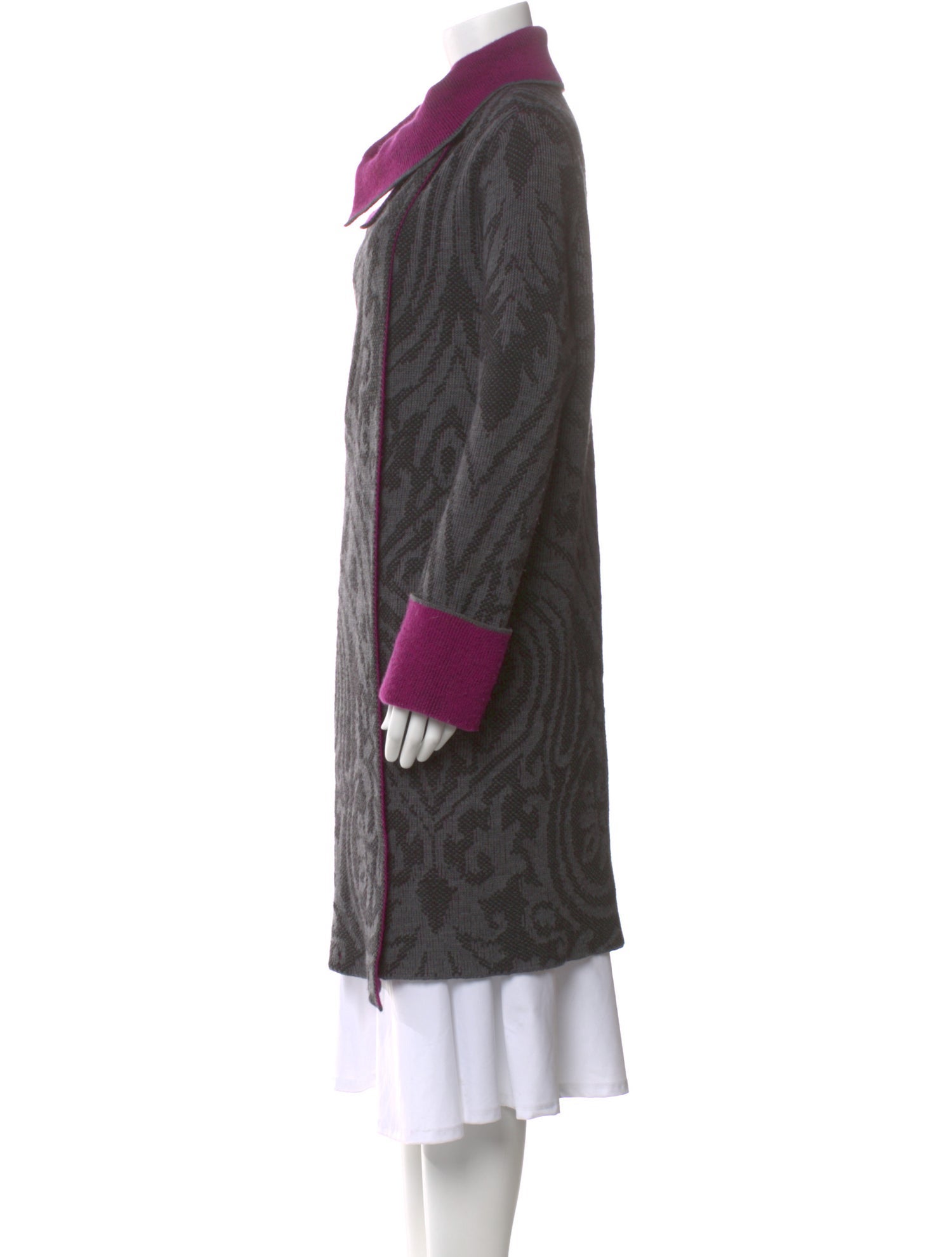 Etro Wool Paisley Print Sweater