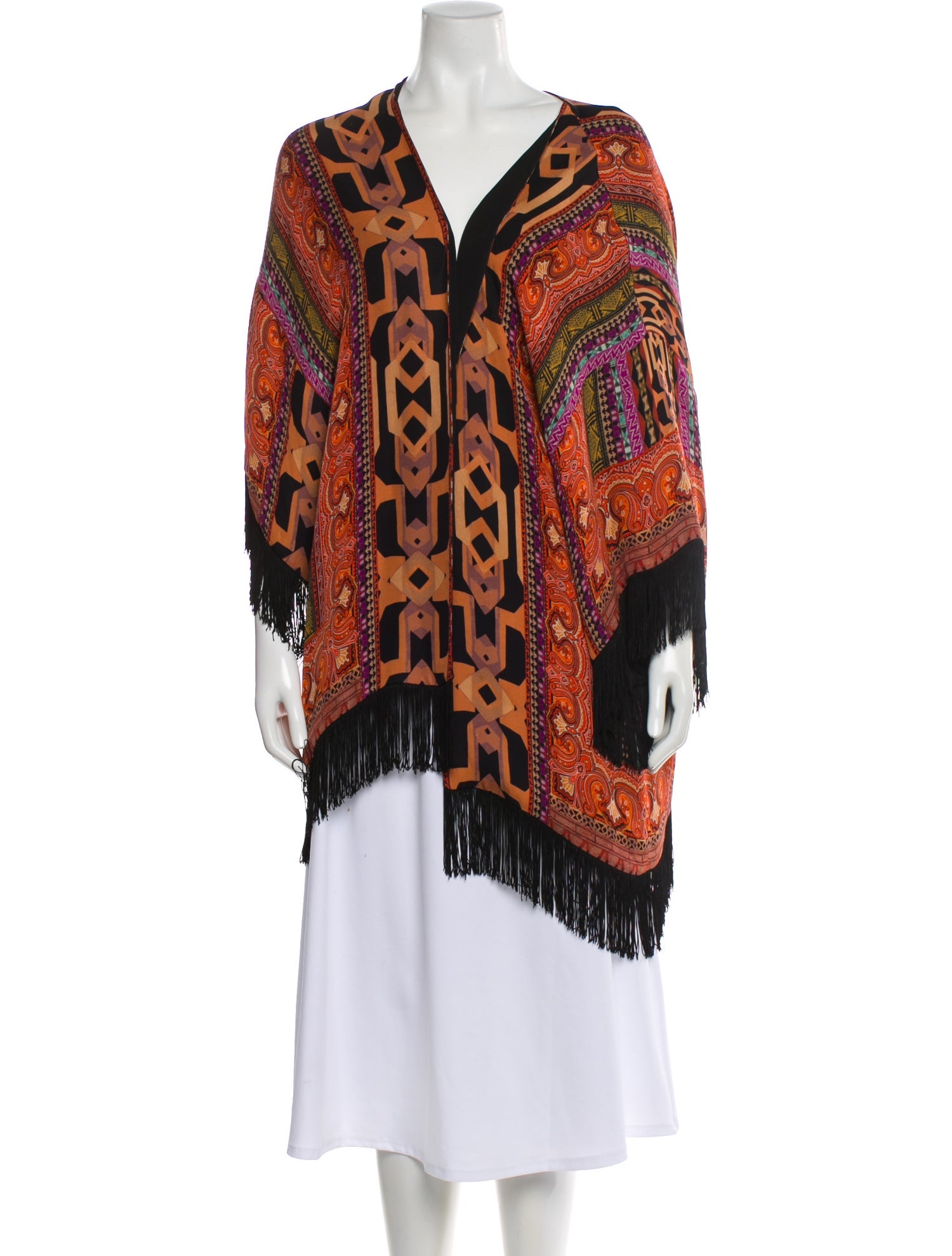 Etro Silk Paisley Print Top