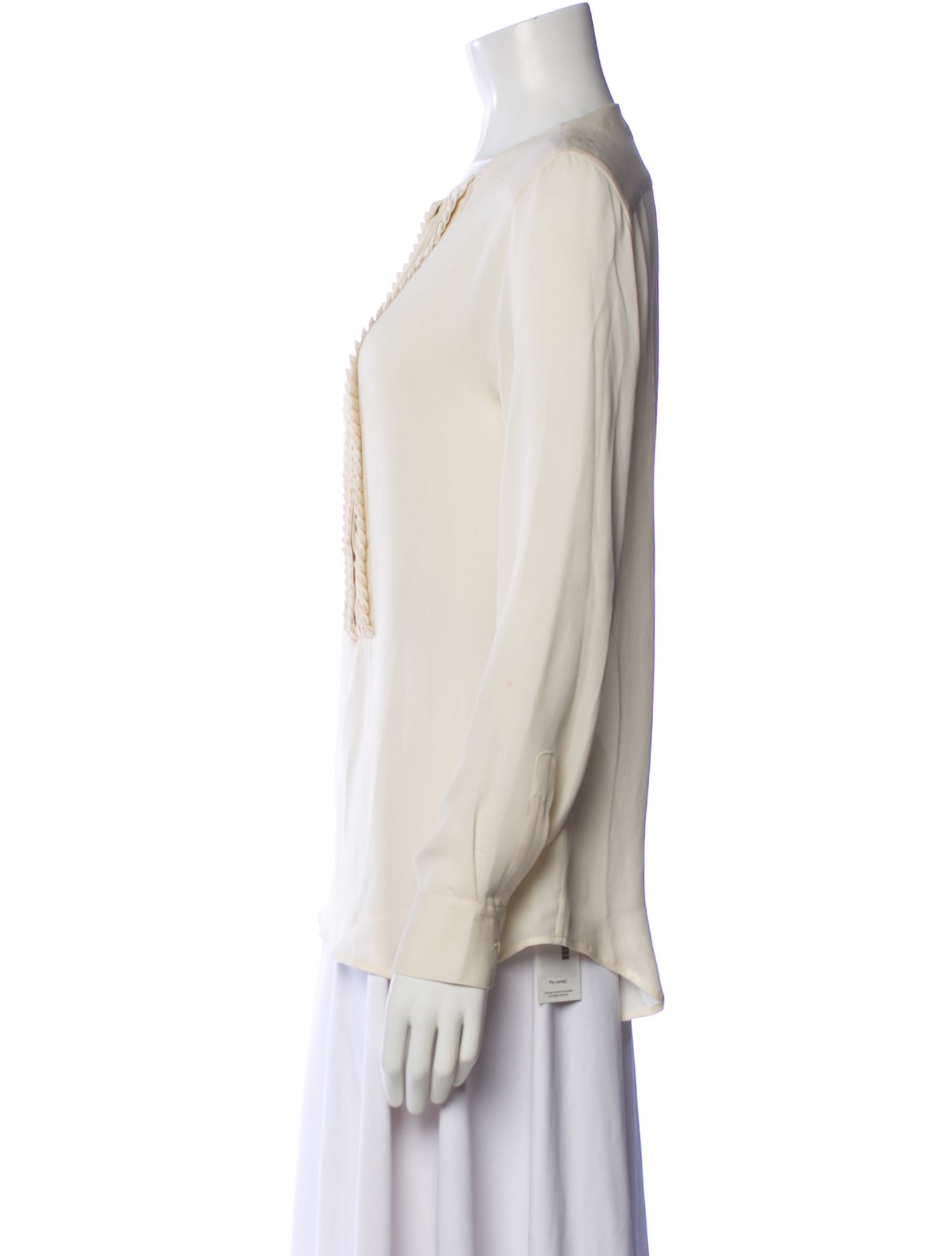 Etro Silk Crew Neck Blouse