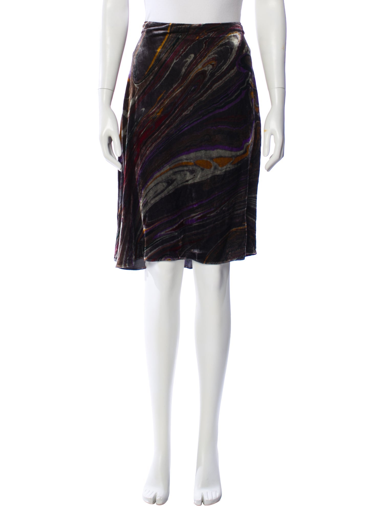 Etro Printed Knee-Length Skirt