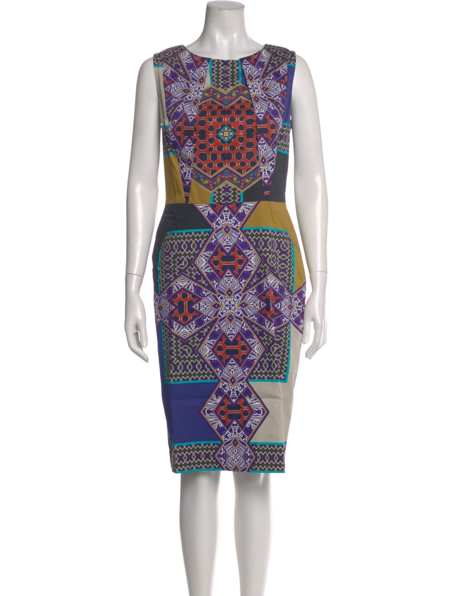 Etro Printed Knee-Length Dress