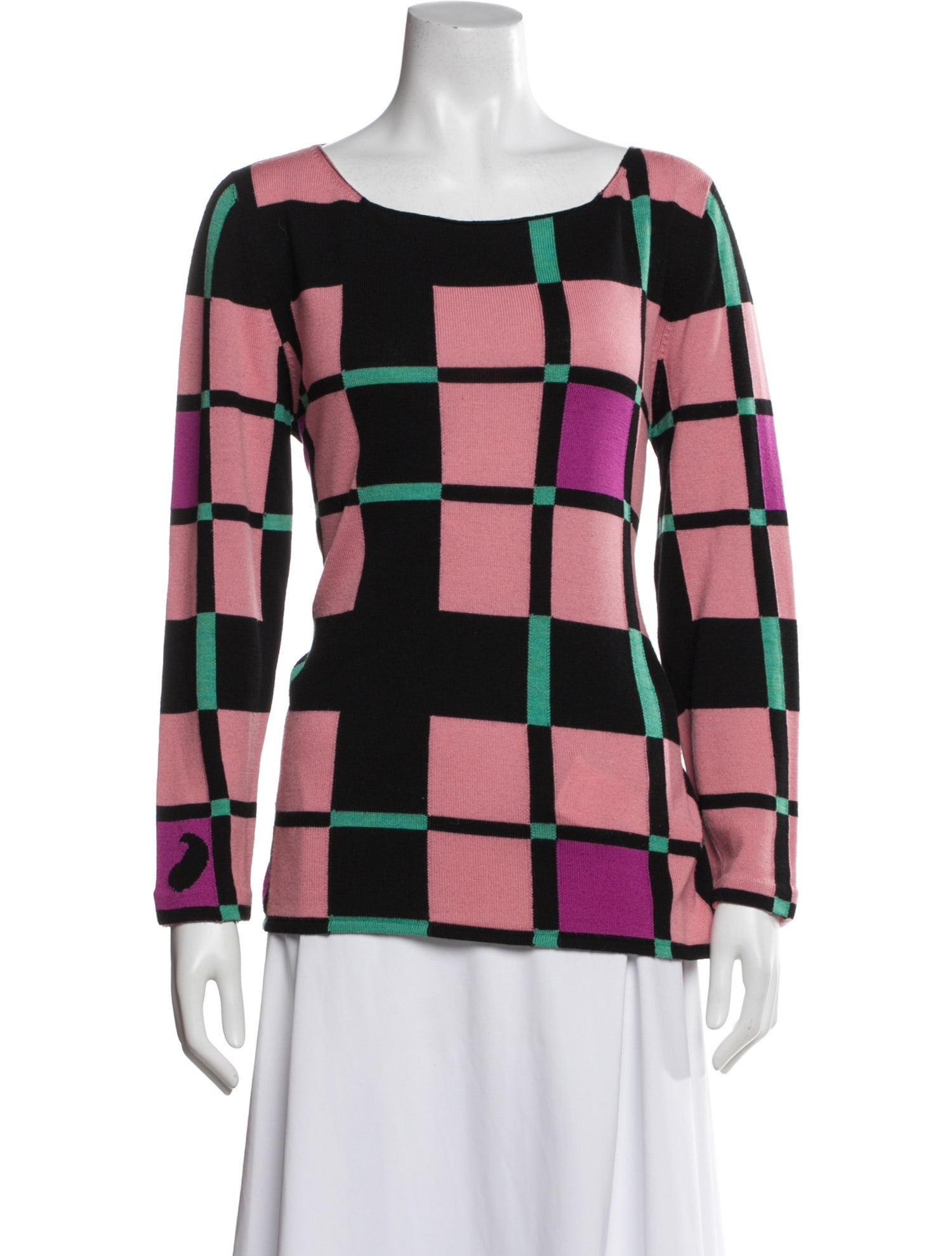 Etro Wool Patterned Top