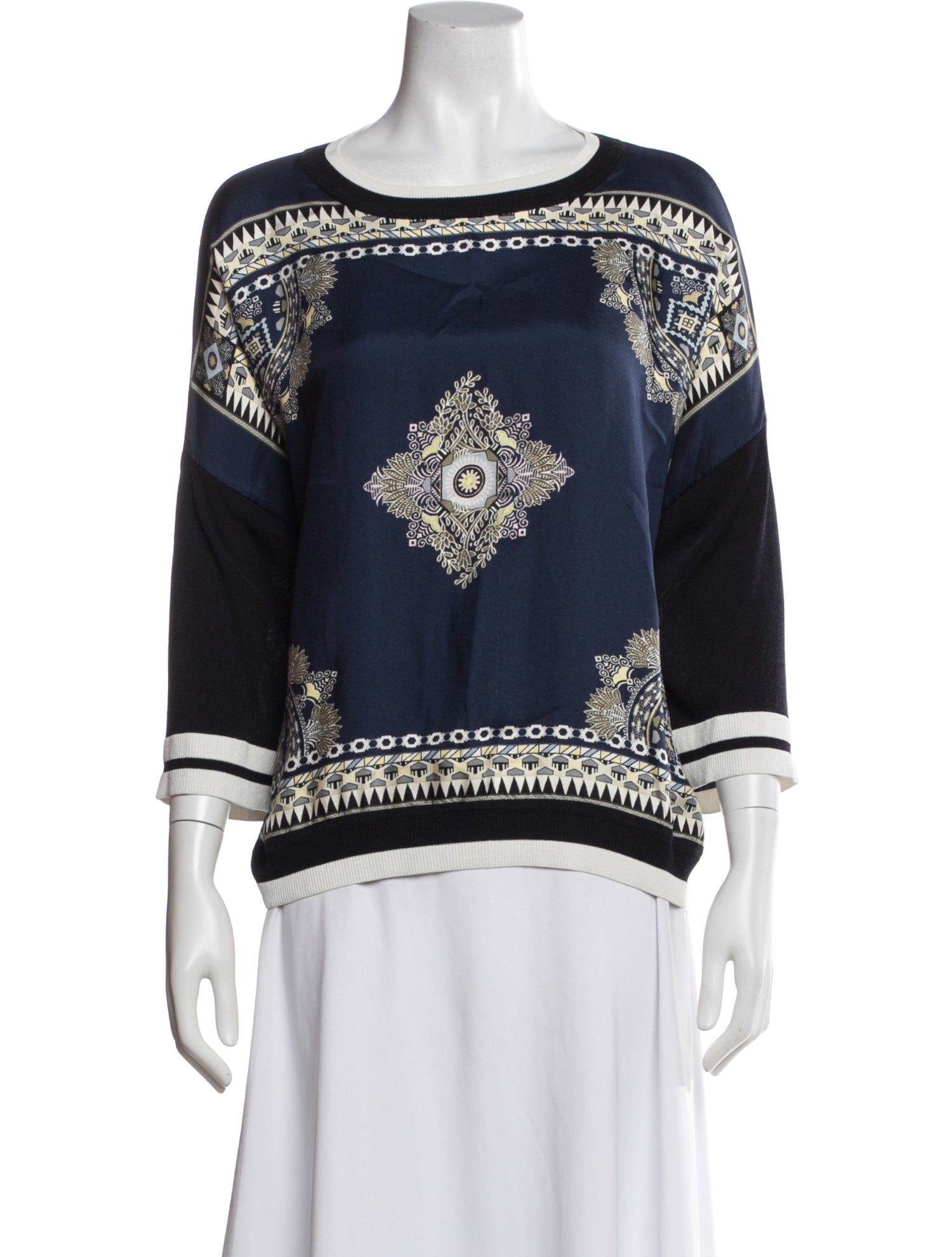 Etro Silk Patterned Top