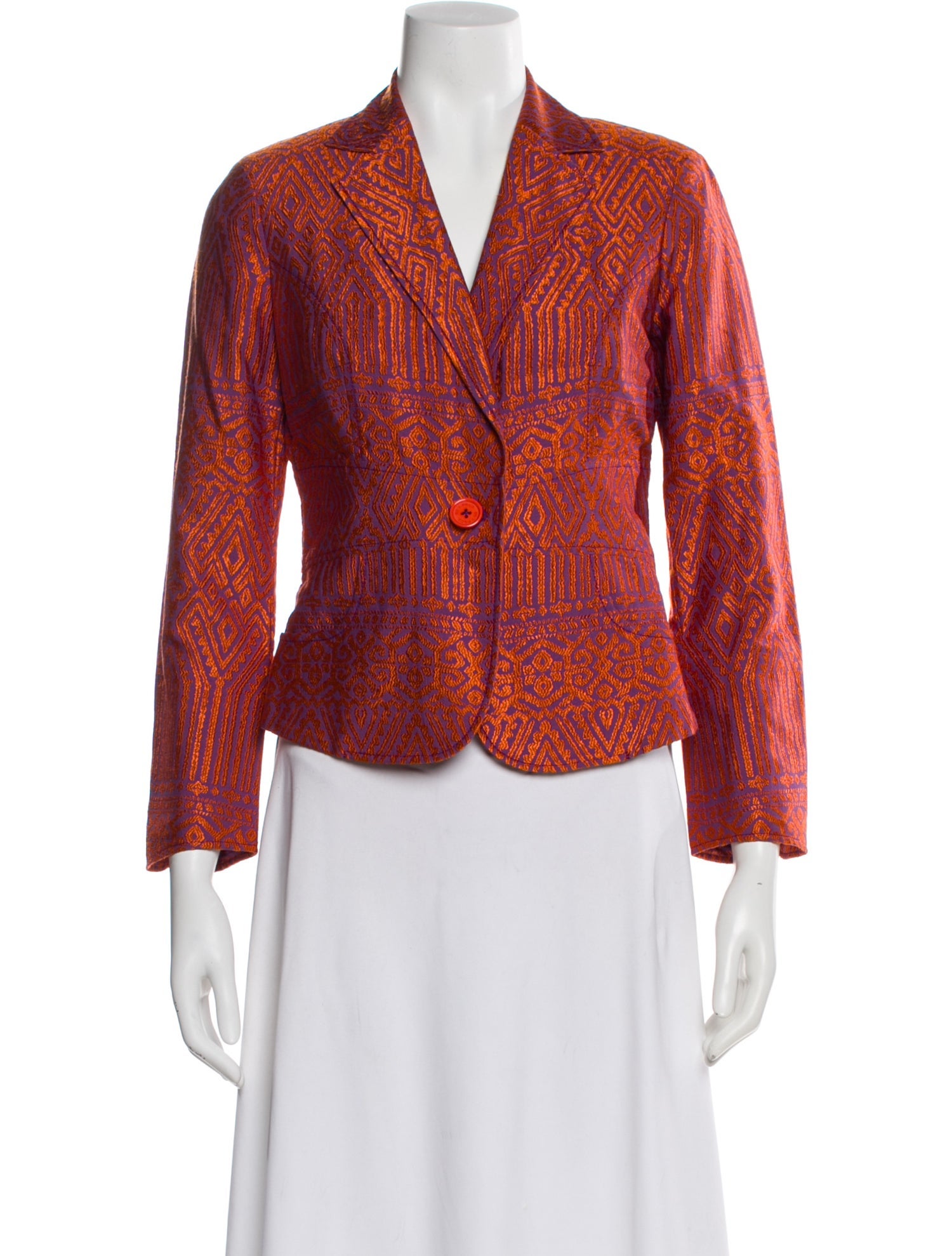 Etro Paisley Print Blazer