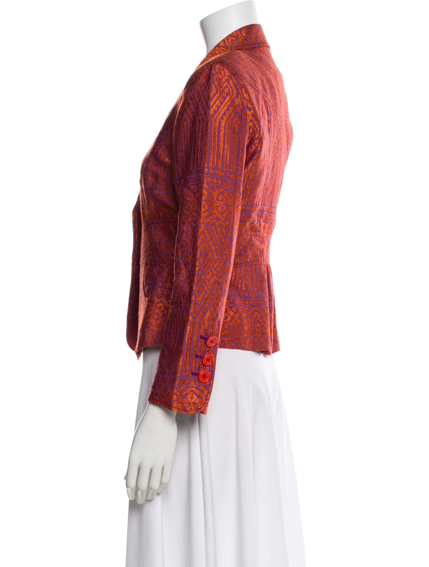 Etro Paisley Print Blazer