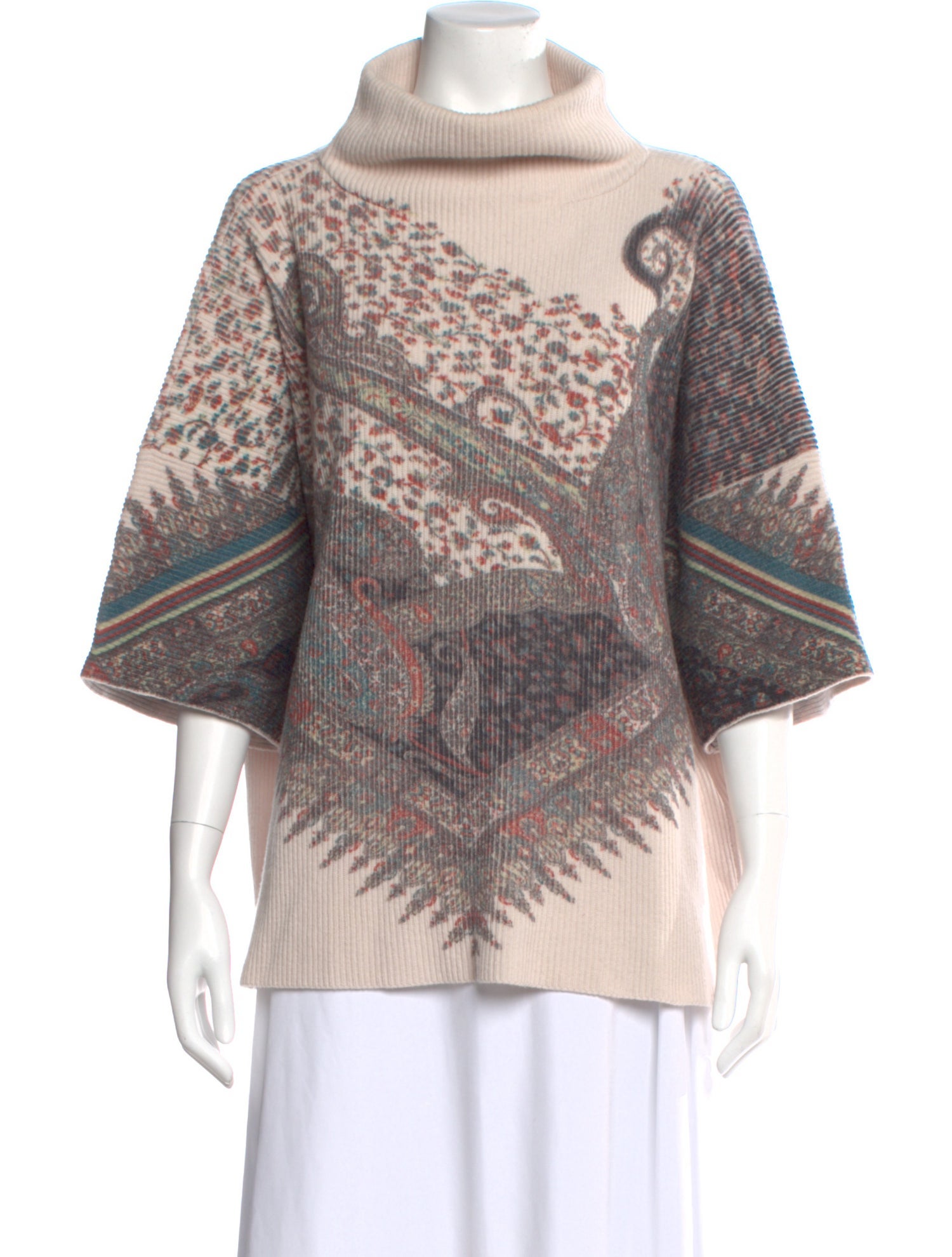 Etro Wool Printed Sweater