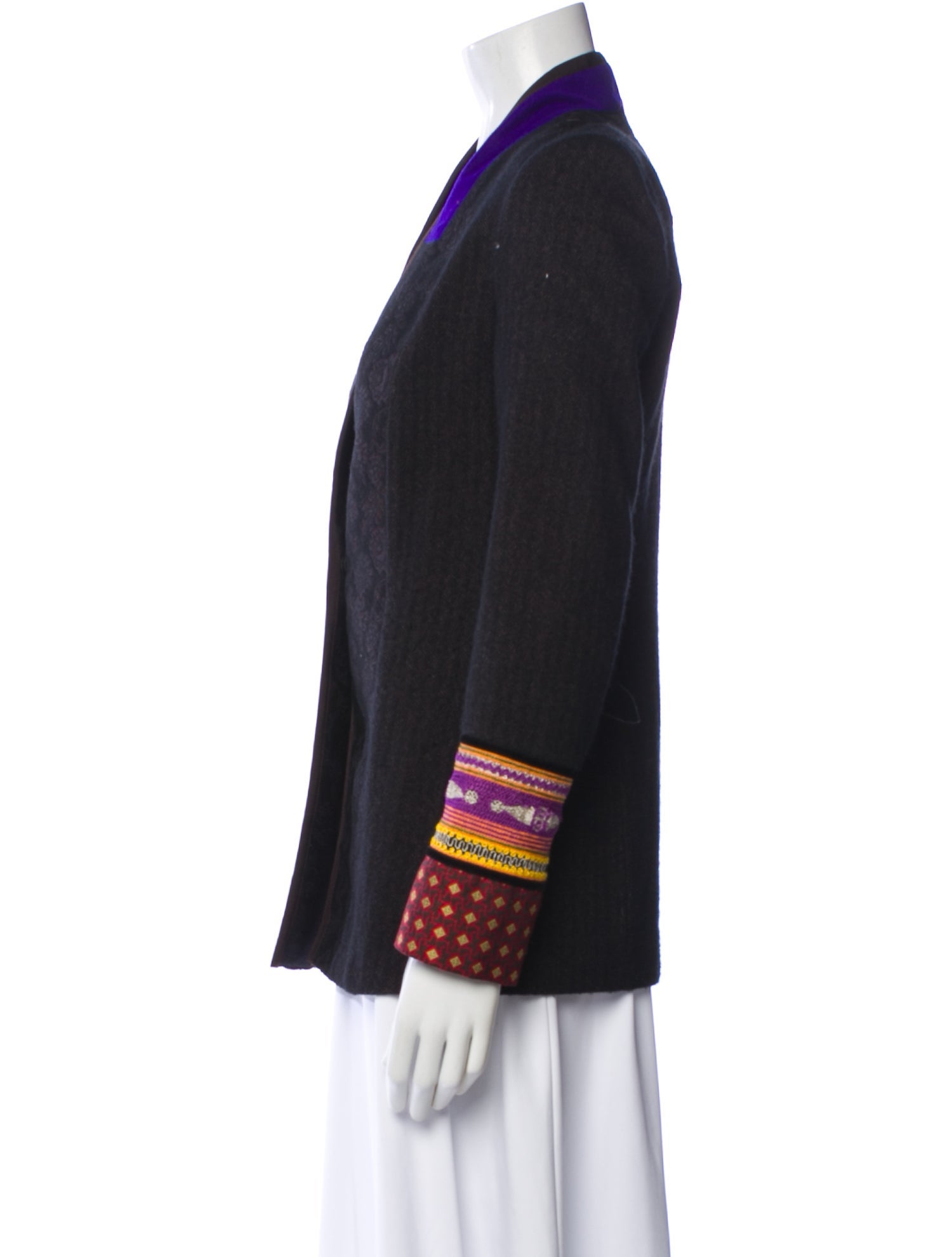 Etro Wool Printed Blazer