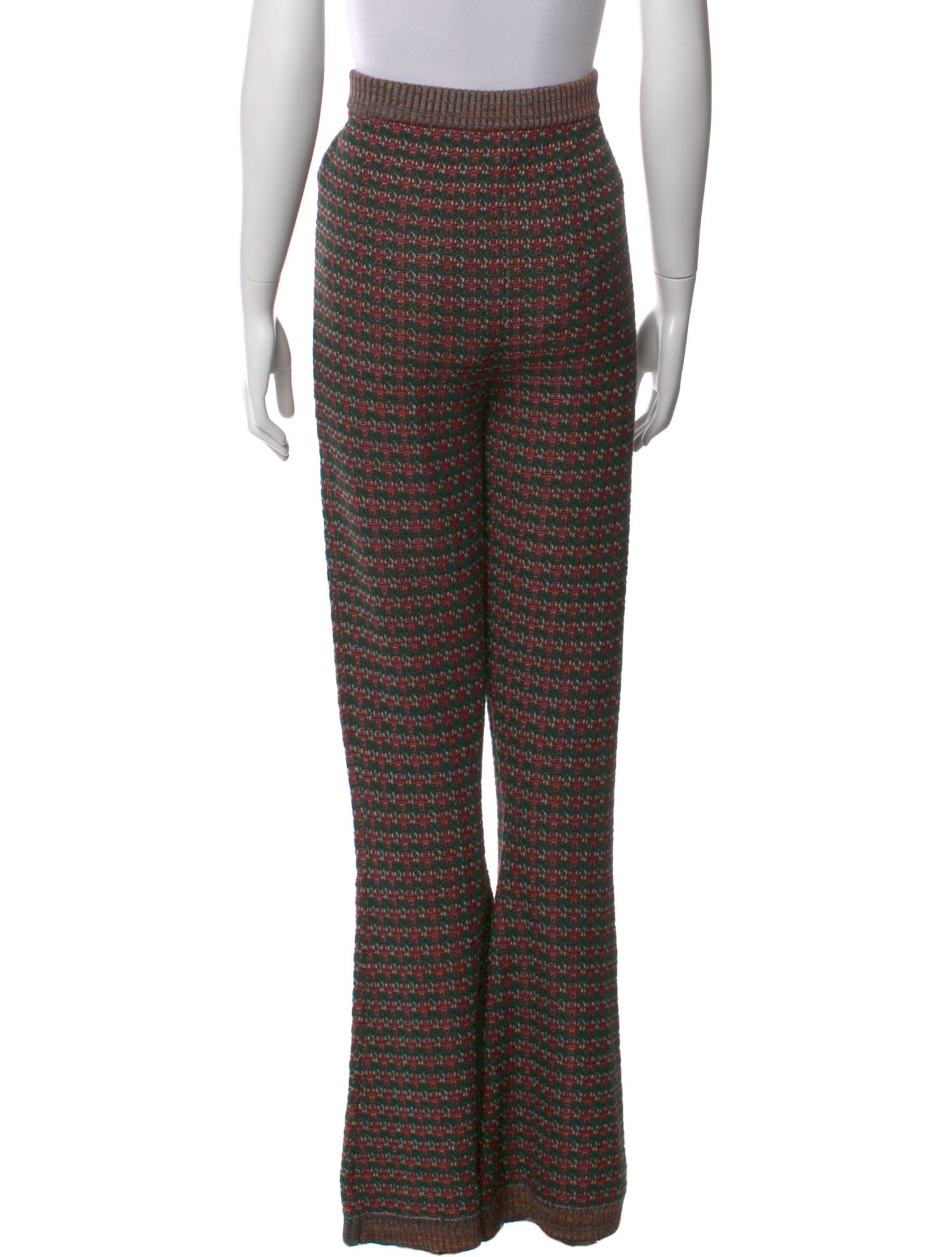 Etro Printed Wide Leg Pants