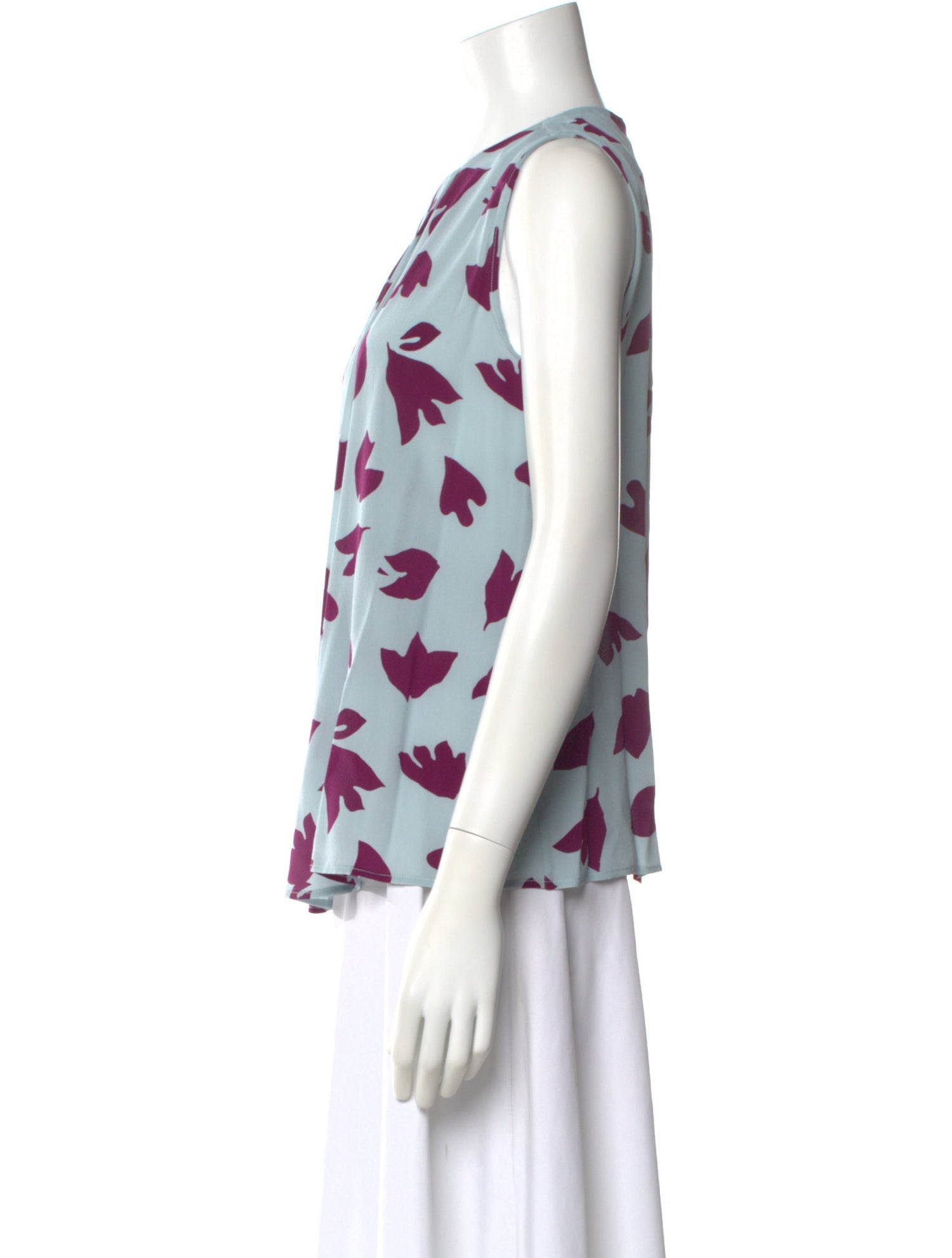 Etro Silk Floral Print Blouse