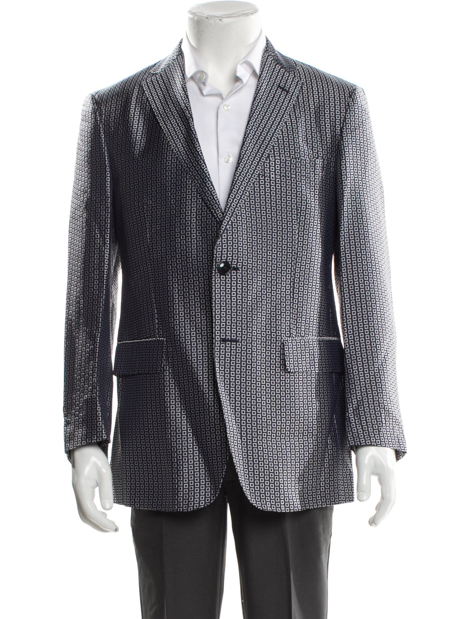 Etro Silk Printed Blazer