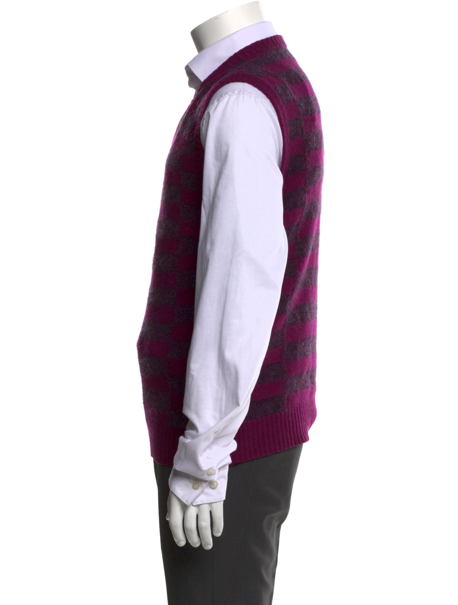 Etro Striped V-Neck Sweater Vest