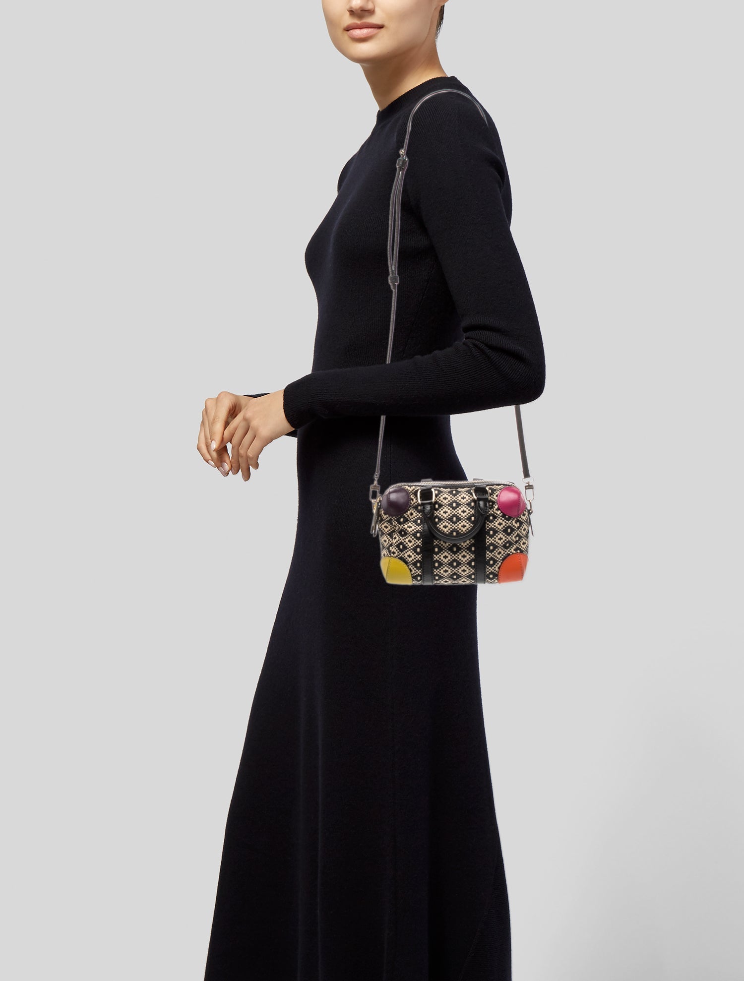 Etro Straw Shoulder Bag