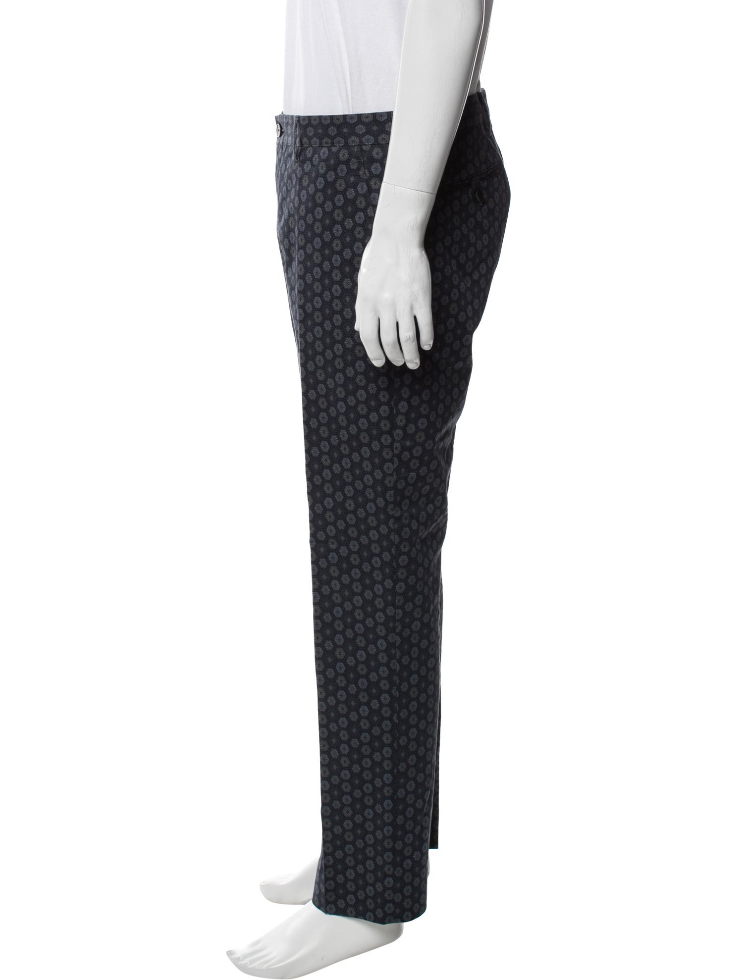 Etro Printed Dress Pants