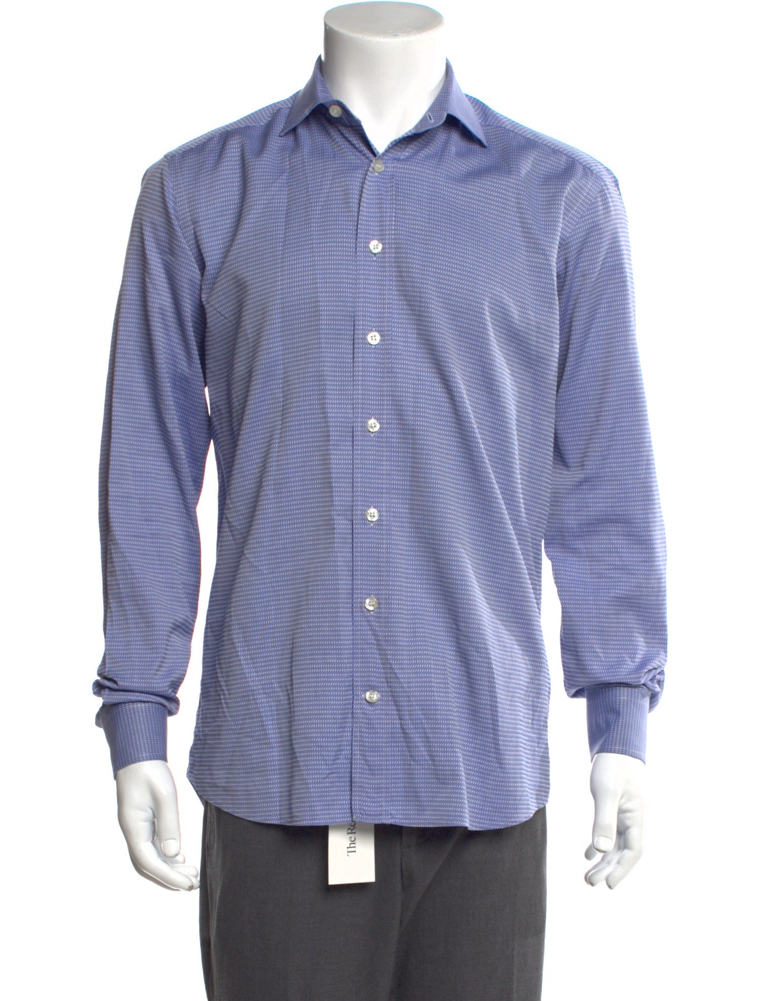 Etro Patterned Long Sleeve Dress Shirt