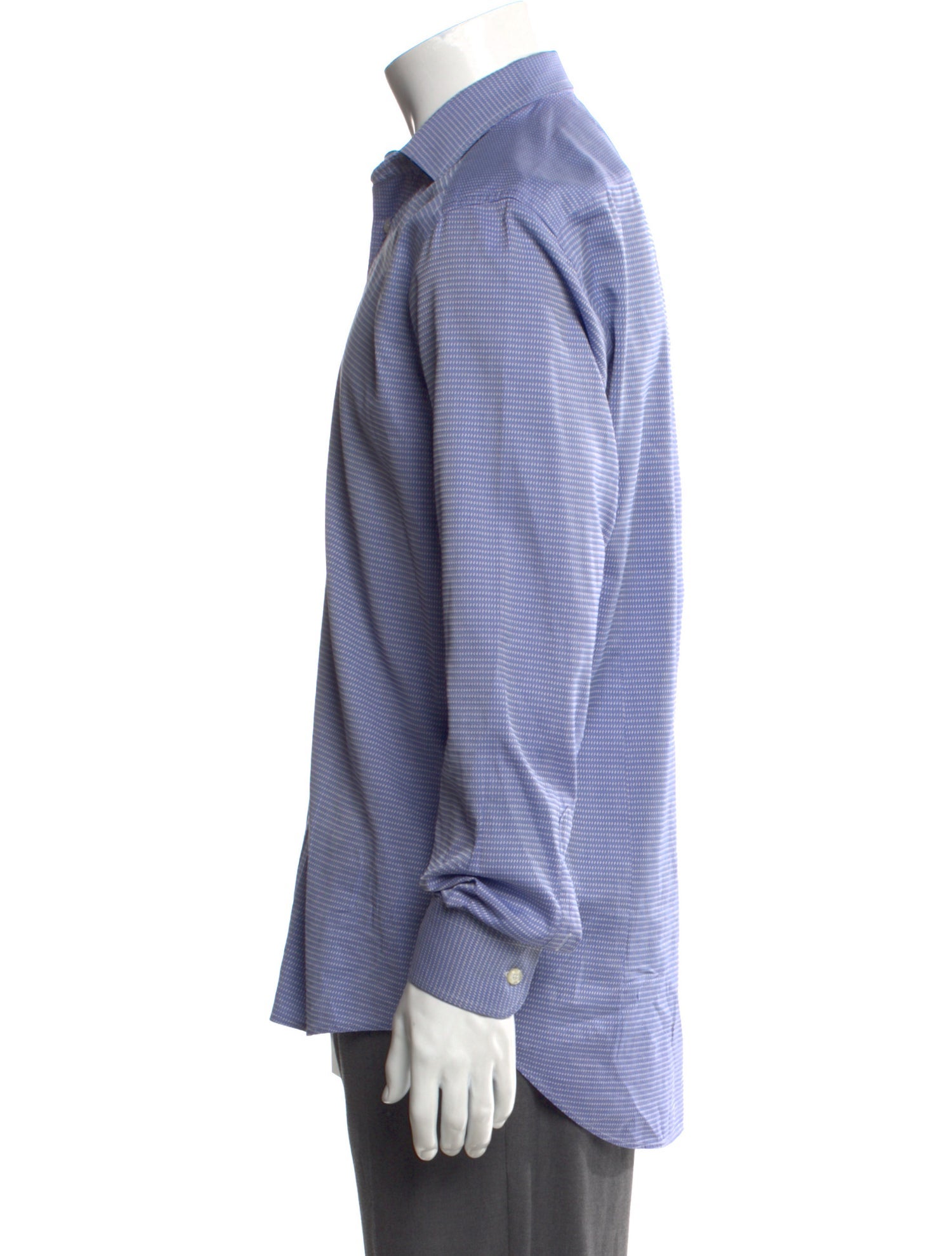 Etro Patterned Long Sleeve Dress Shirt