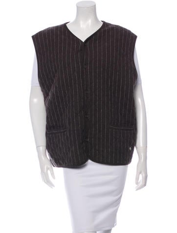 Etro Quilted Crew Neck Vest