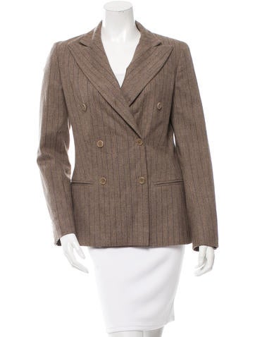 Etro Double-Breasted Wool Blazer