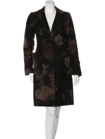Etro Wool Printed Coat