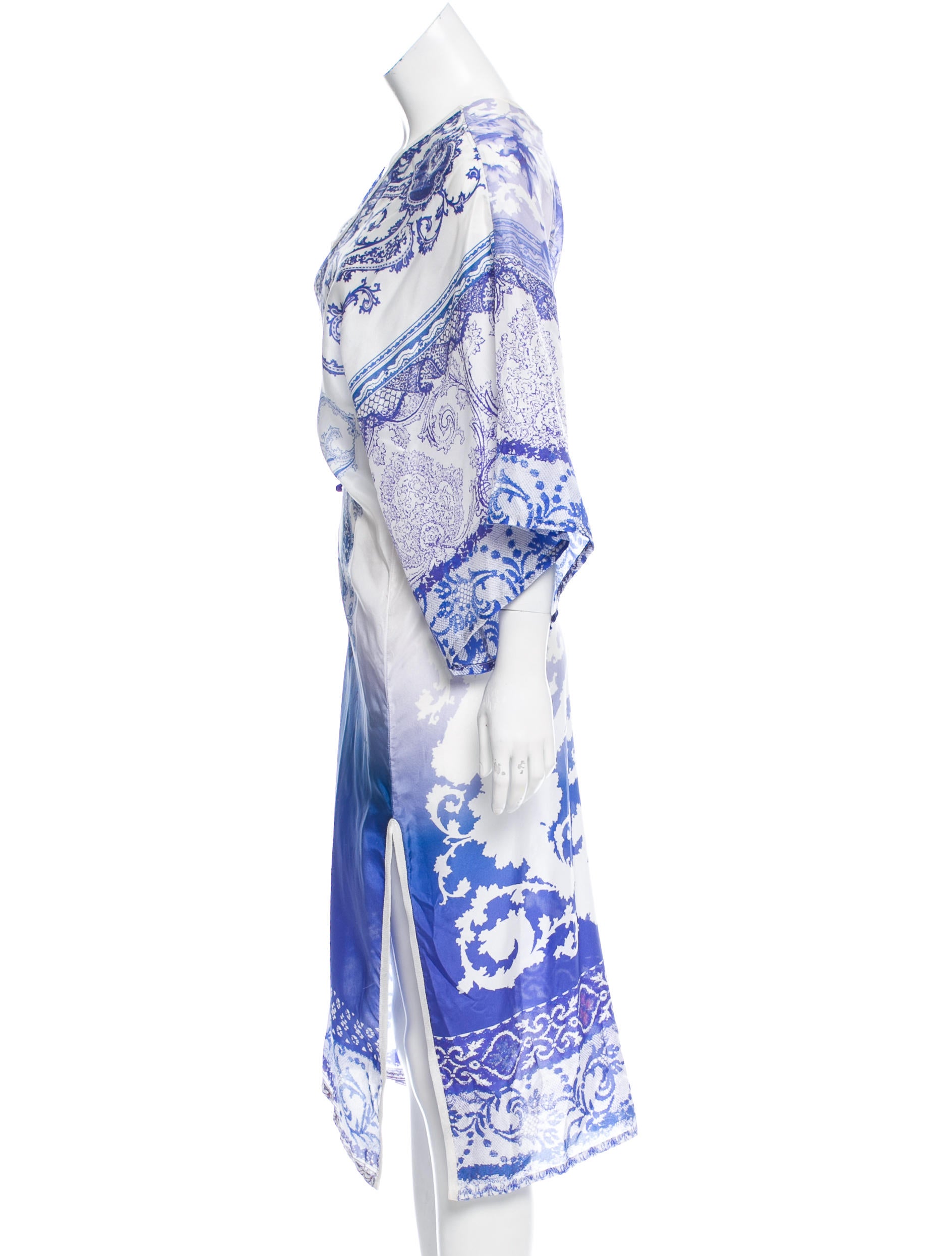 Ether Run Silk Dress