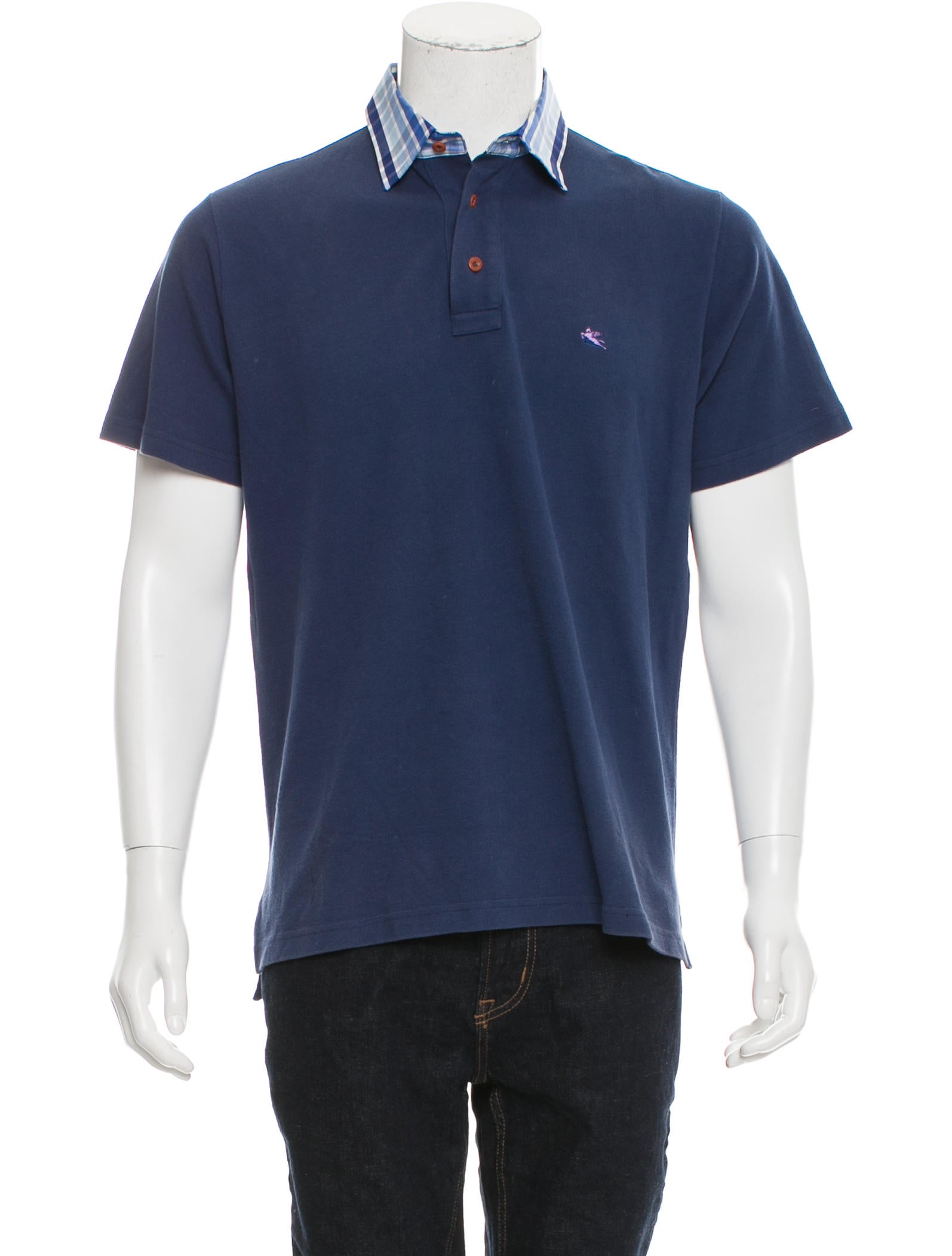 Etro Logo-Embroidered Polo Shirt
