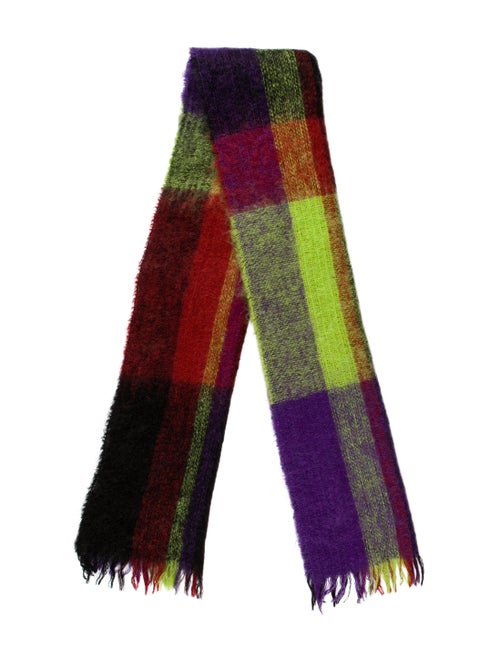 Etro Mohair-Blend Scarf Purple