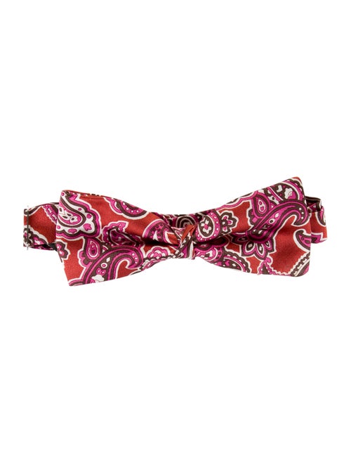 Etro Silk Bow Tie multicolor
