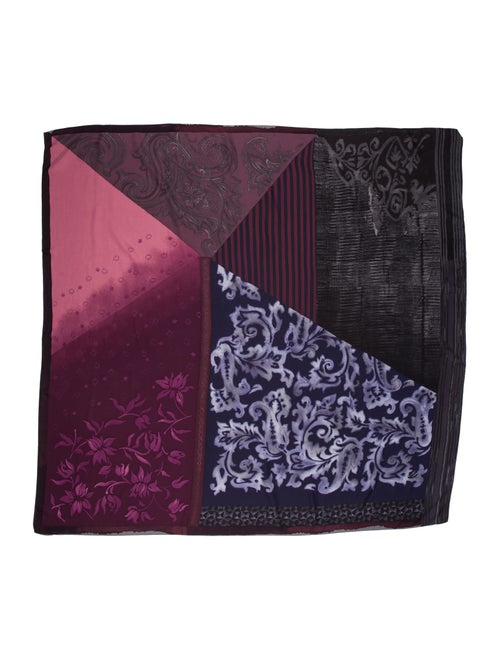 Etro Printed Silk Scarf