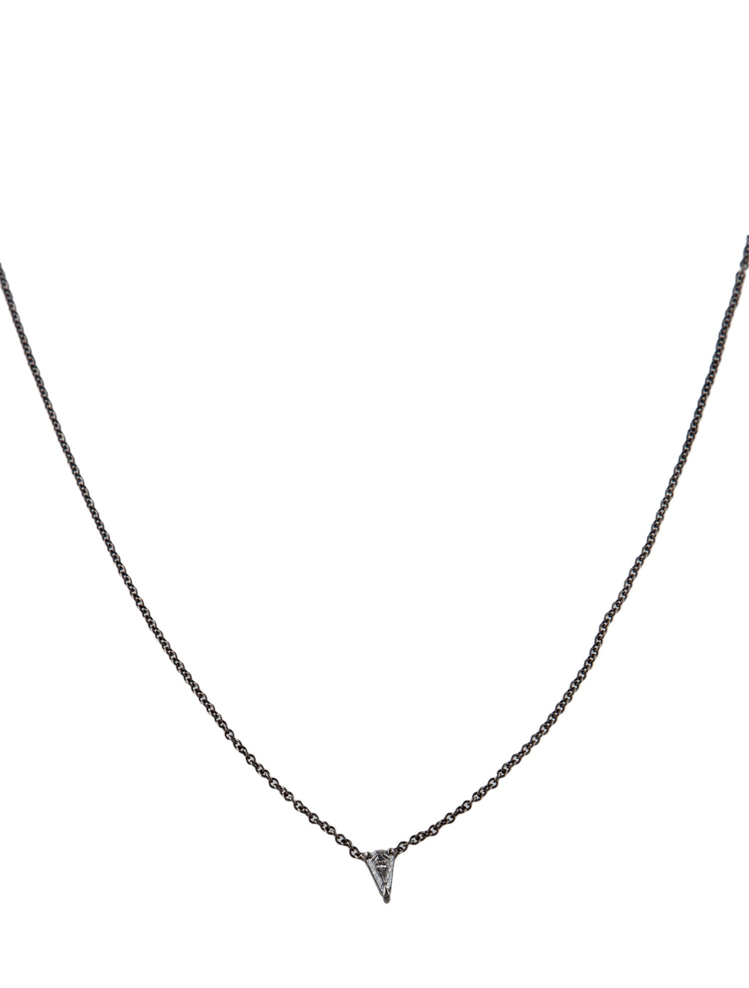 Eva Fehren 18K Diamond Pendant Necklace