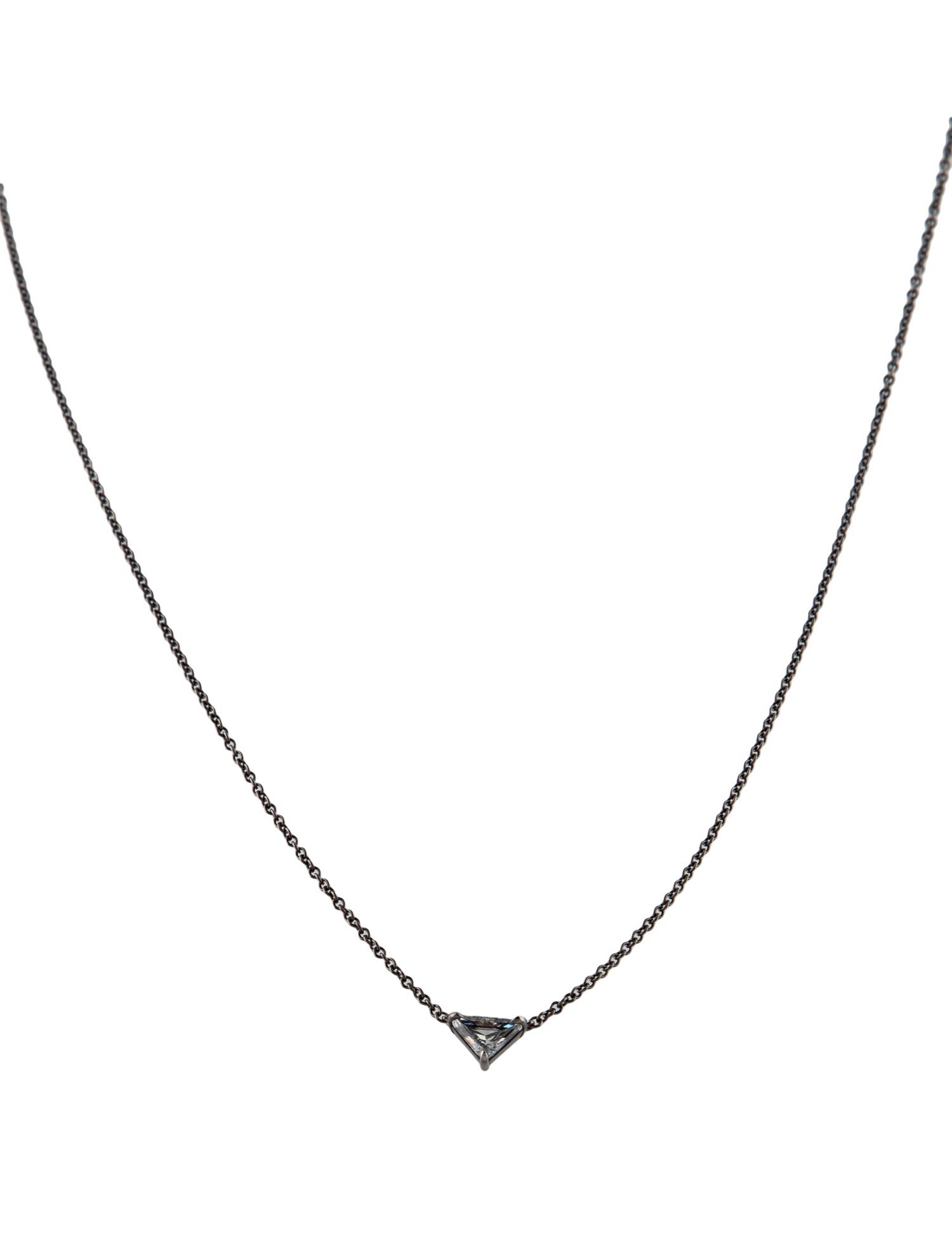 Eva Fehren 18K Diamond Pendant Necklace
