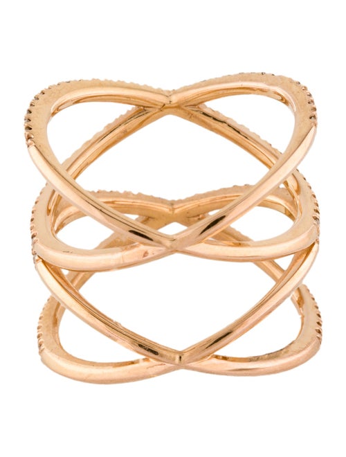 Eva Fehren 18K Diamond XX Ring