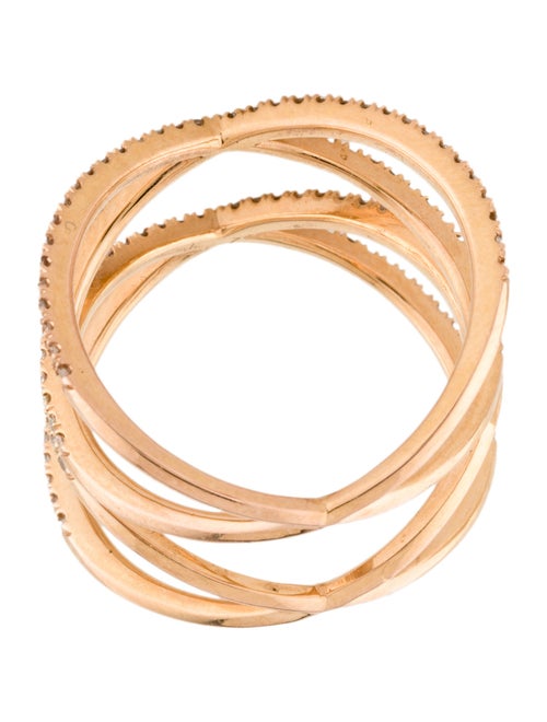 Eva Fehren 18K Diamond XX Ring