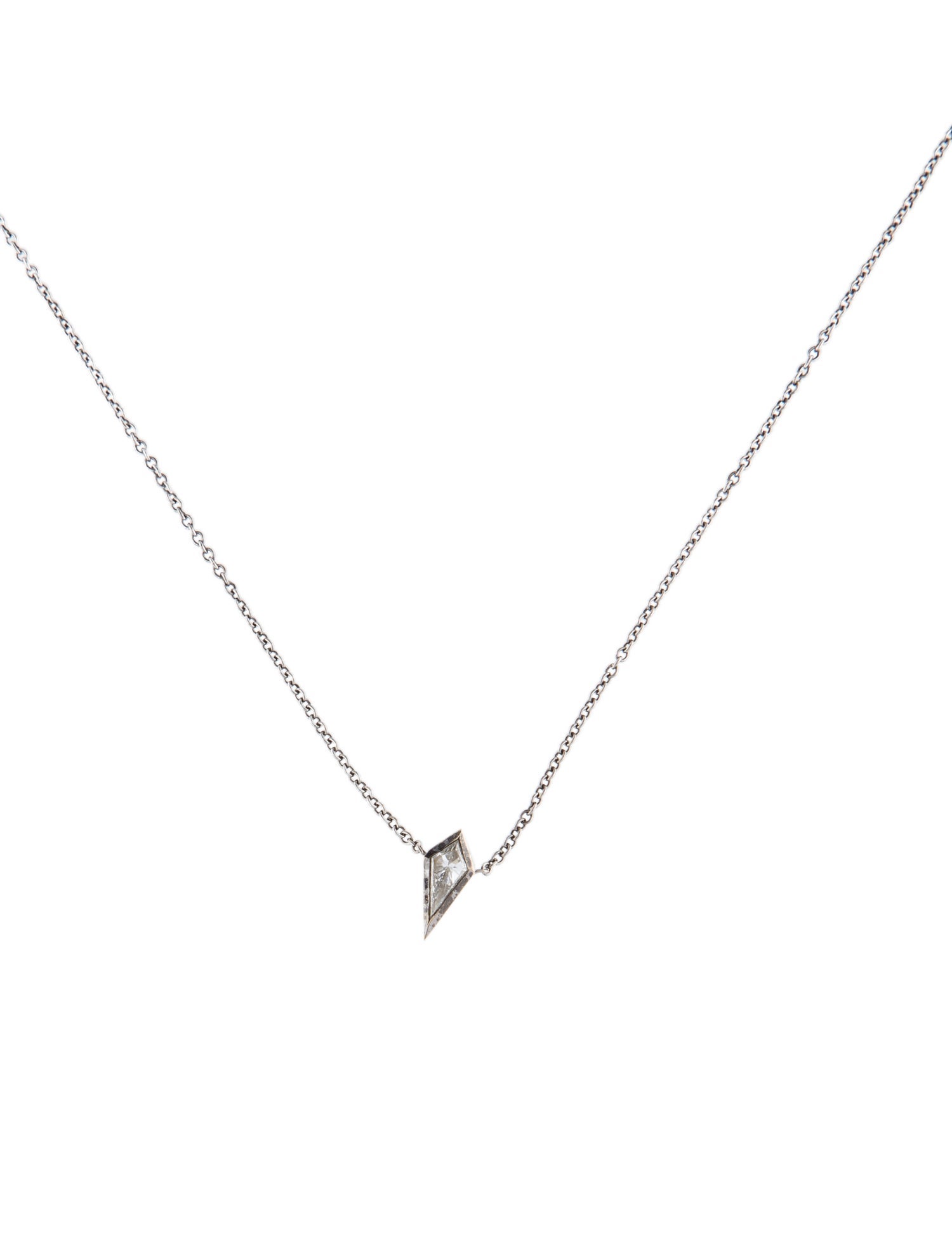 Eva Fehren 18K Diamond Pendant Necklace