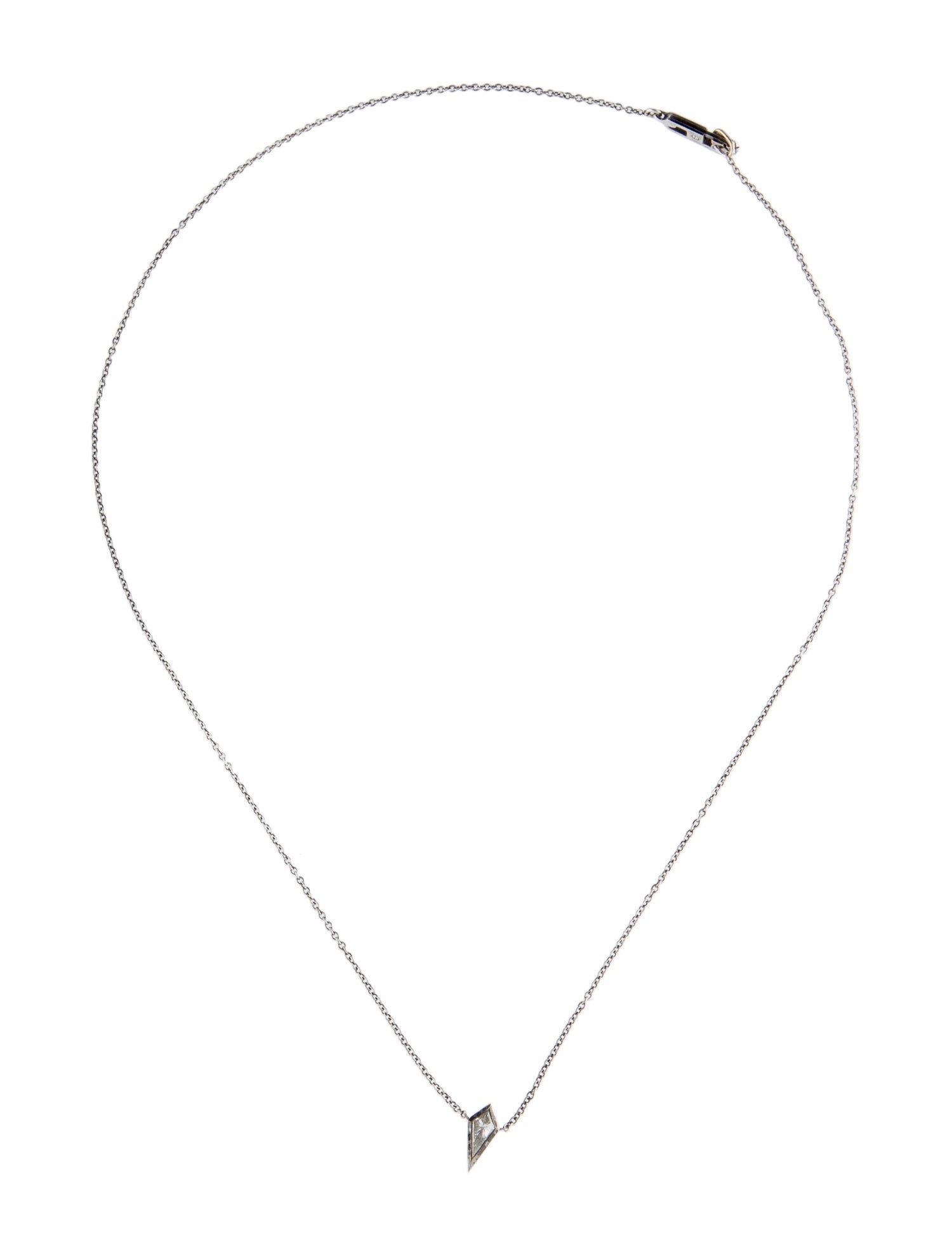Eva Fehren 18K Diamond Pendant Necklace
