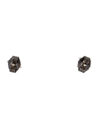 Eva Fehren 18K Diamond Offset Studs