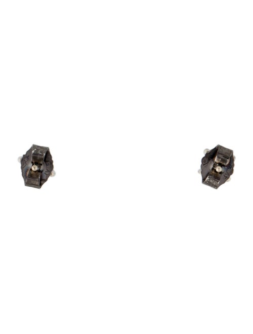 Eva Fehren 18K Diamond Offset Studs